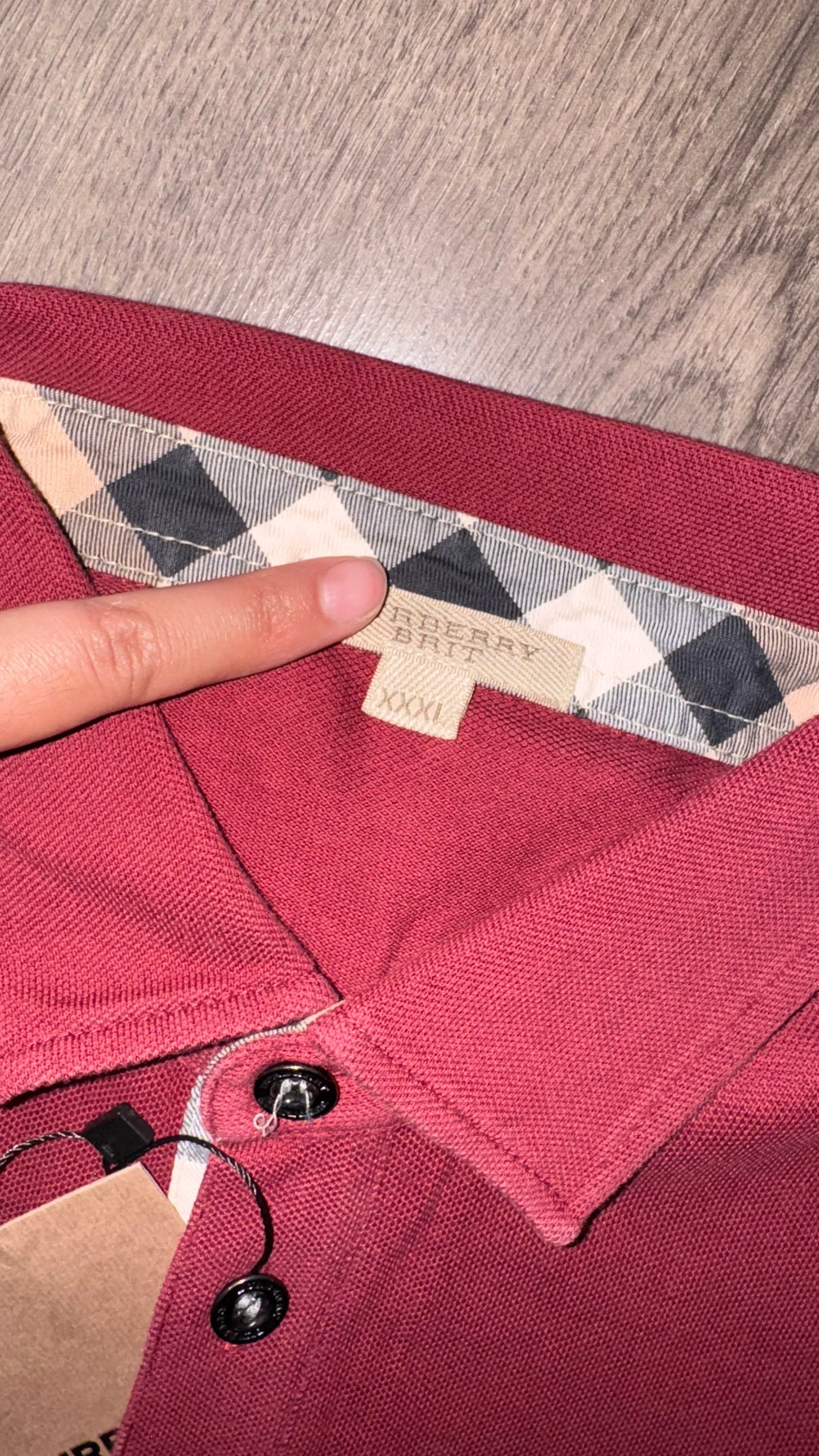 XL PLAYERA BURBERRY