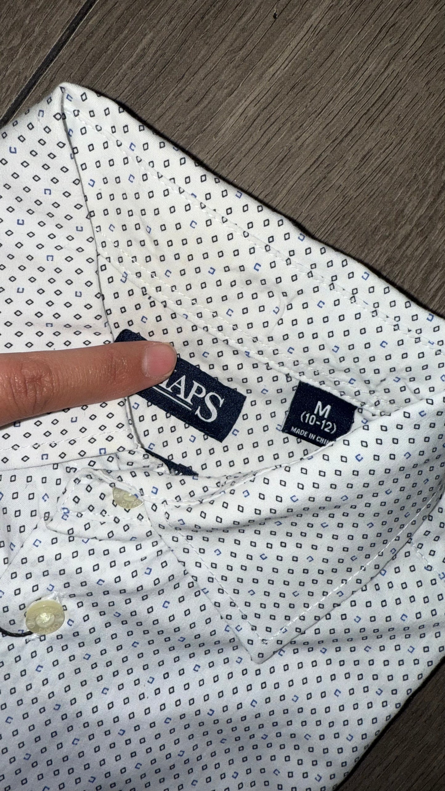 10-12 CAMISA CHAPS