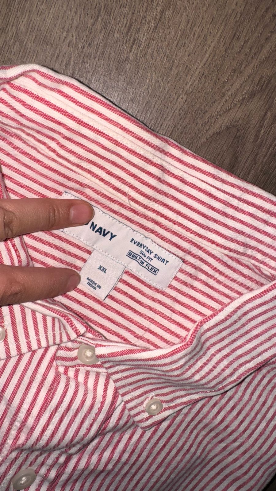 2XL CAMISA OLD NAVY