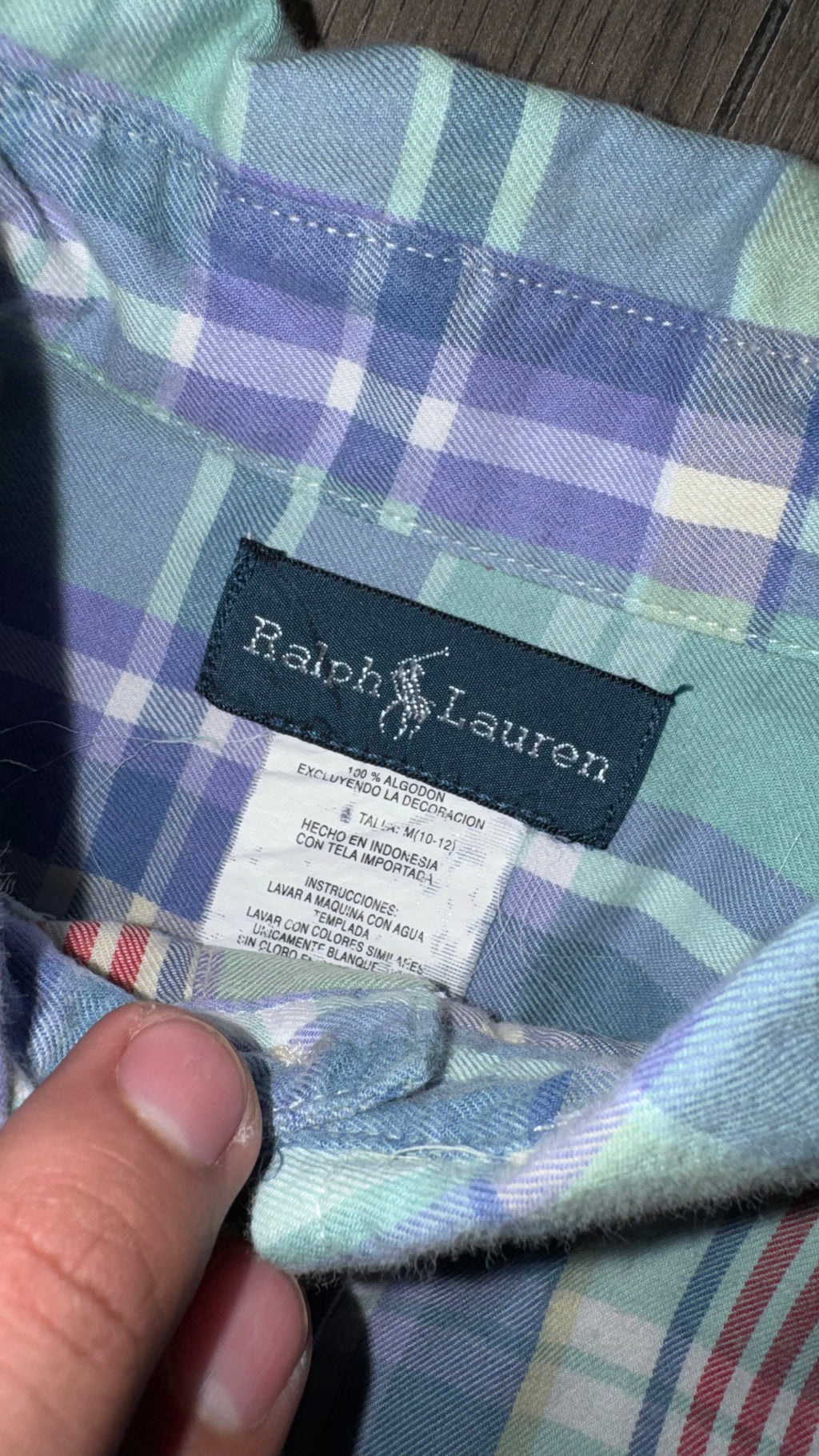 CAMISA NIÑO RALPH LAUREN