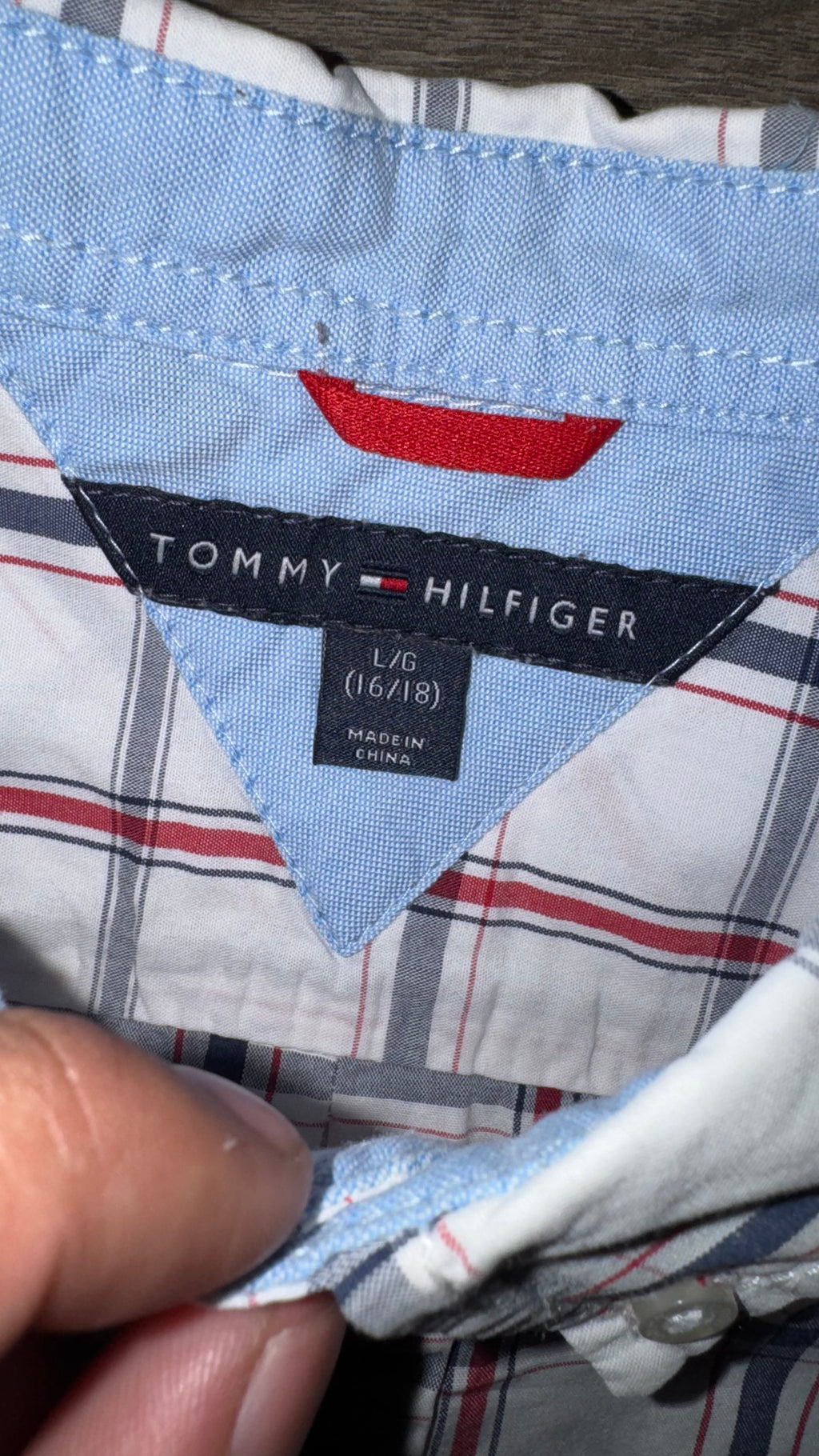 CAMISA NIÑO TOMMY HILFIGER