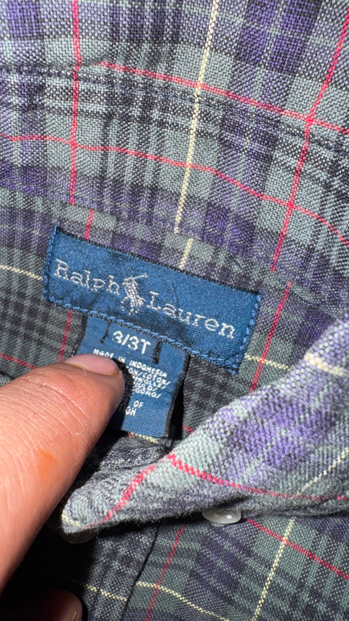 CAMISA NIÑO RALPH LAUREN