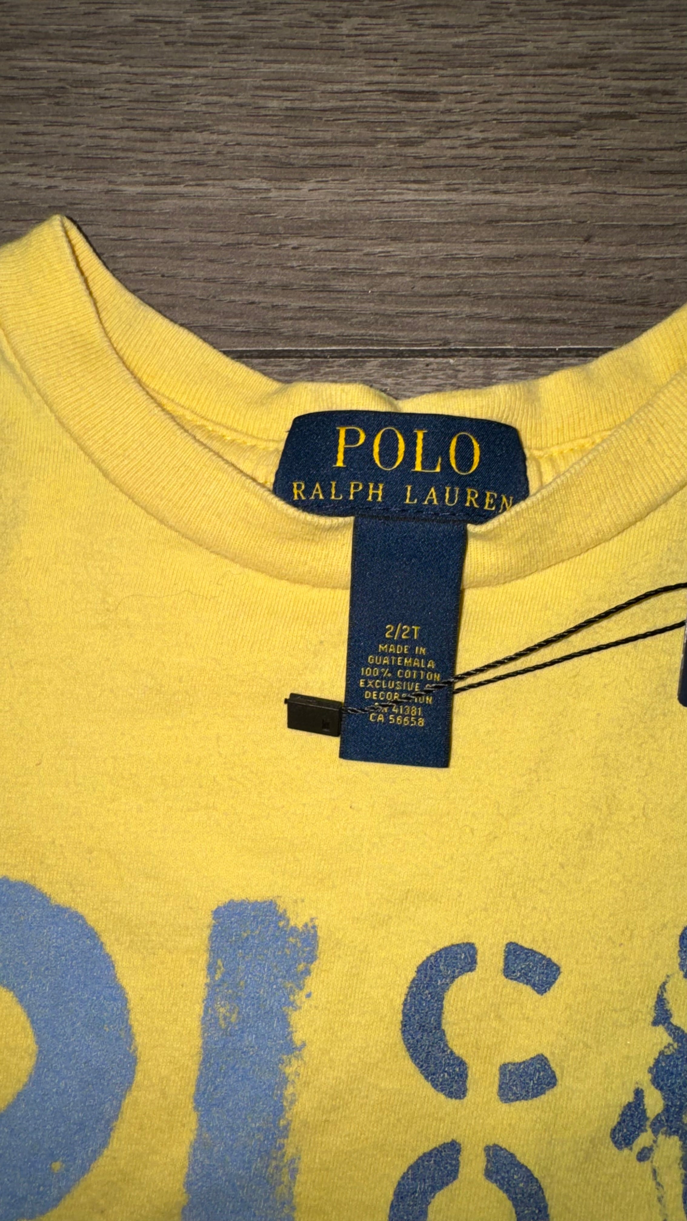 PLAYERA NIÑO RALPH LAUREN