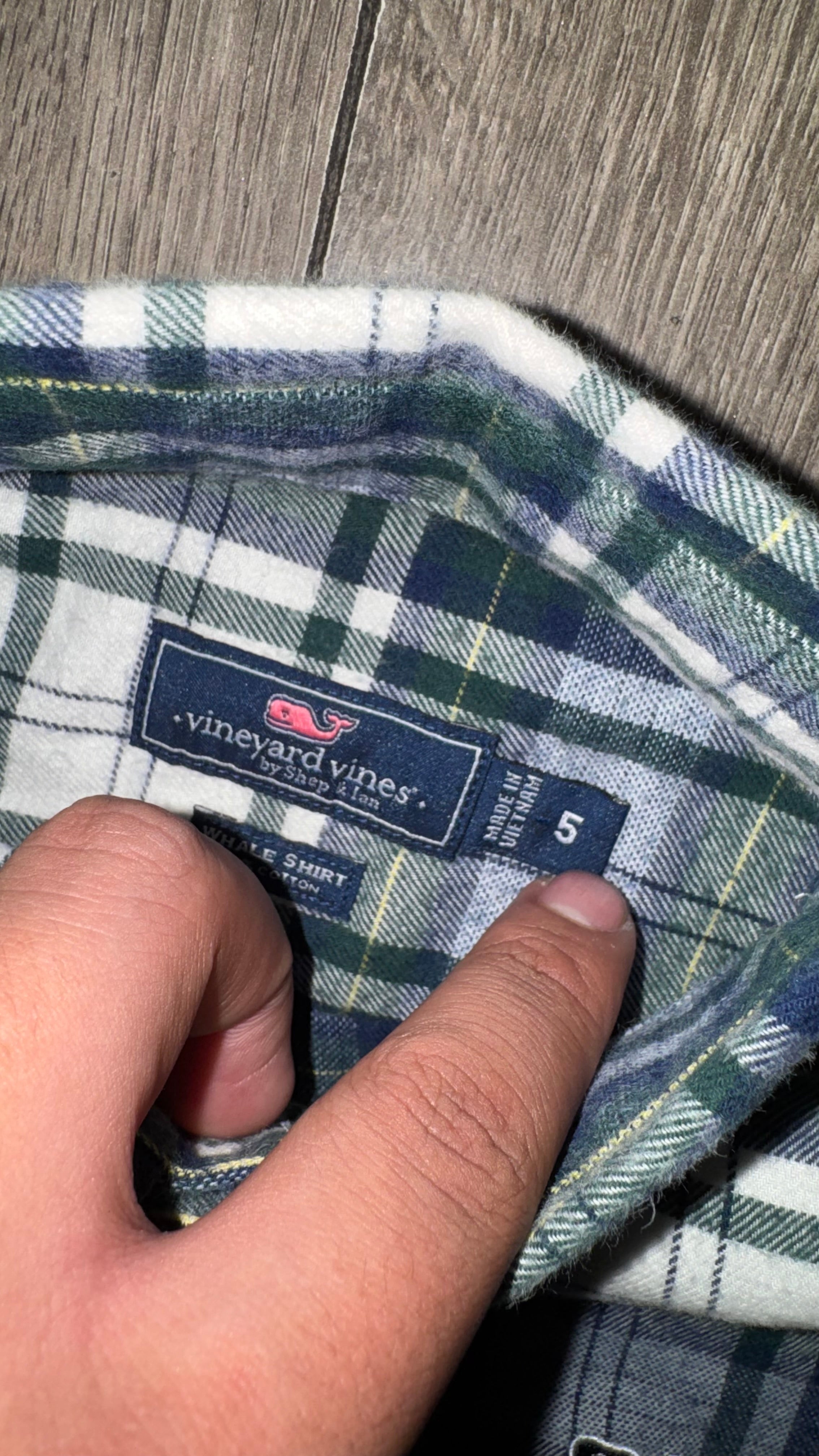 CAMISA NIÑO VINEYARD VINES