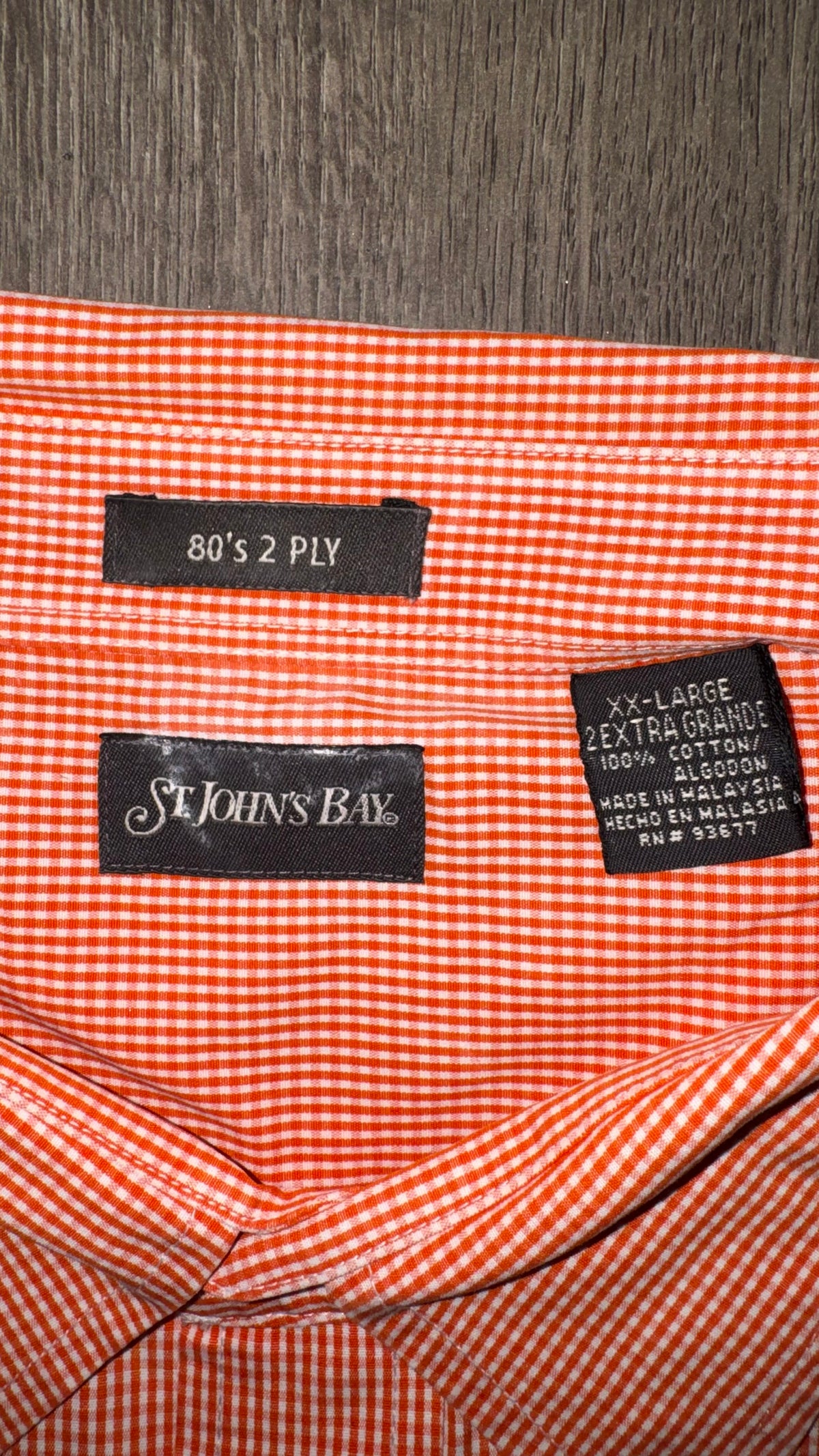 CAMISA ST JOHN’S BAY