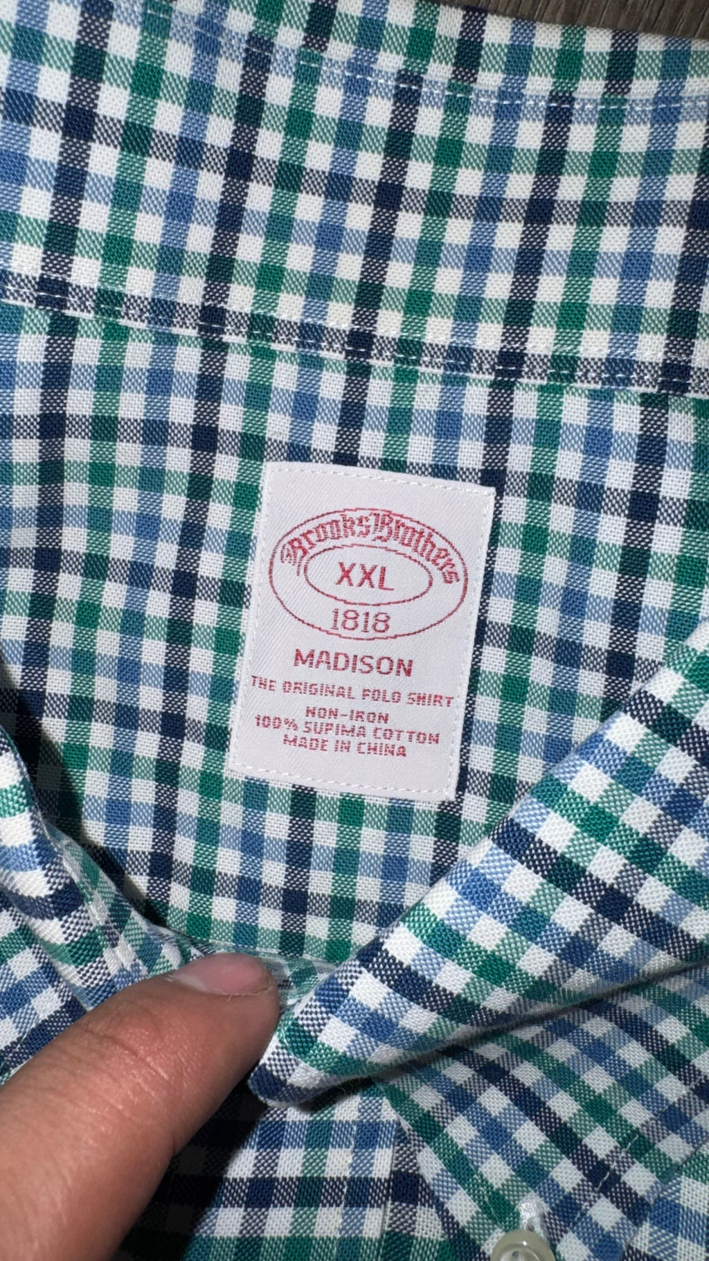 CAMISA BROOKS BROTHERS