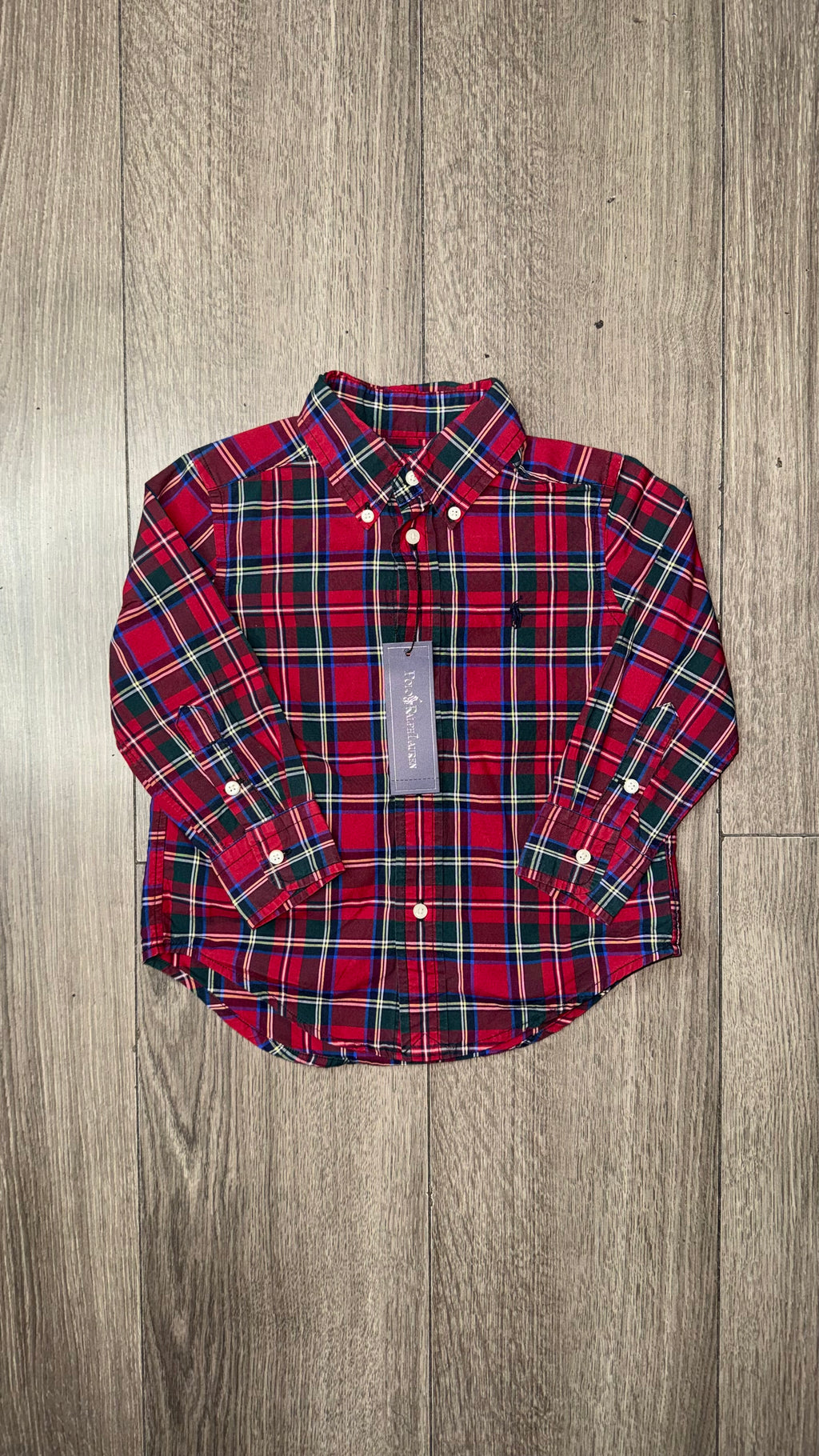 CAMISA NIÑO RALPH LAUREN