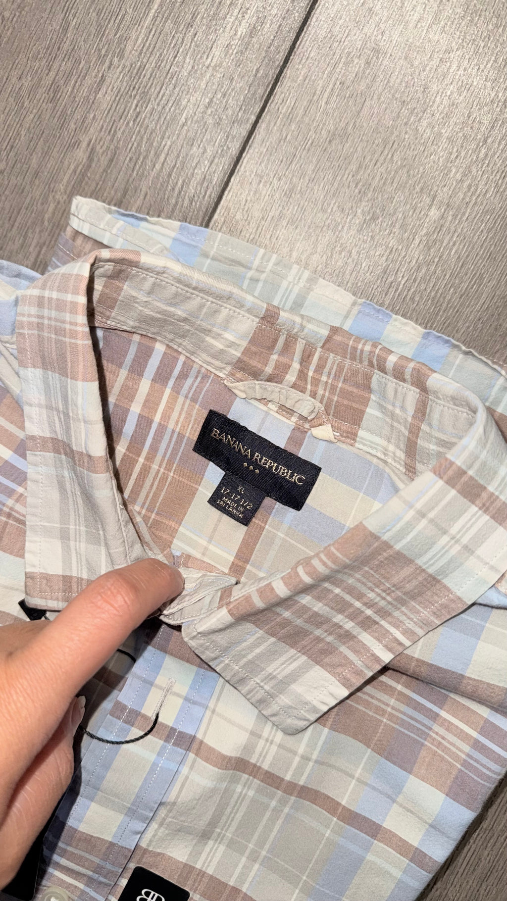 CAMISA BANANA REPUBLIC