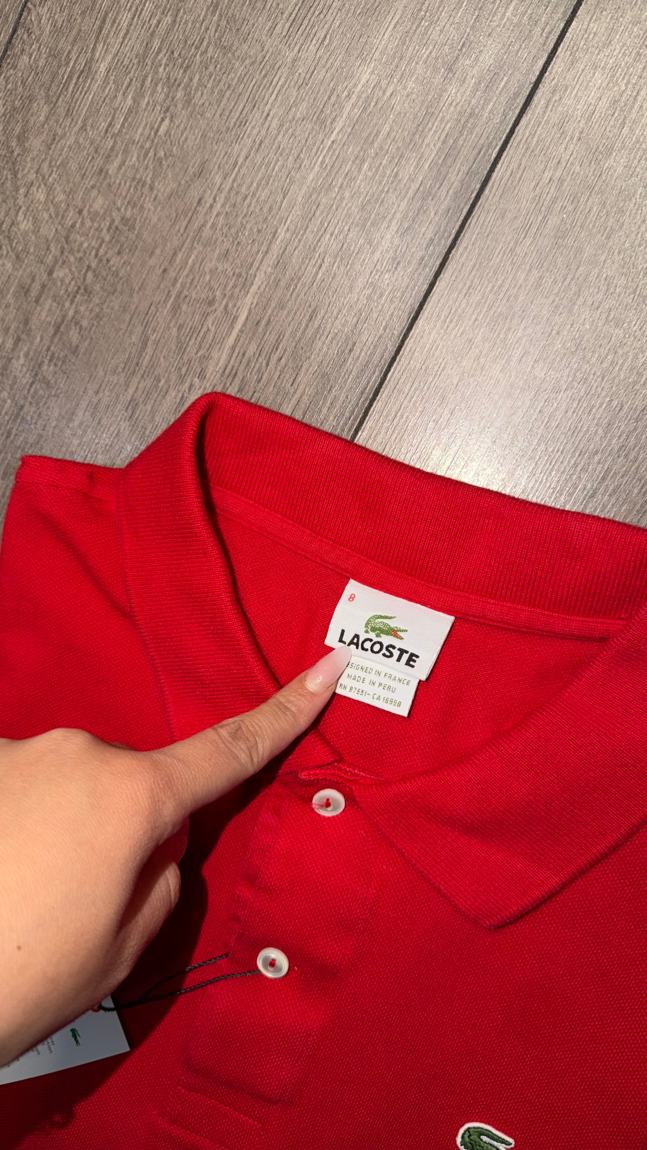 PLAYERA LACOSTE