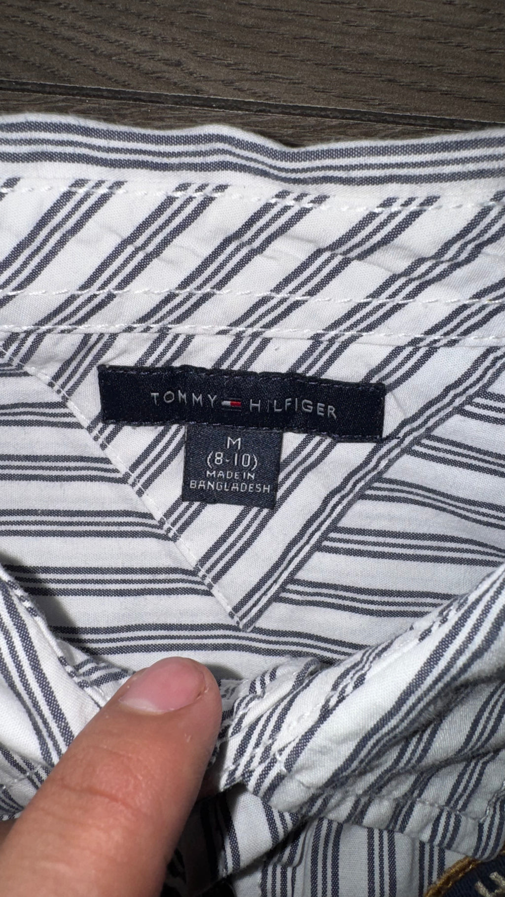 CAMISA NIÑO TOMMY HILFIGER