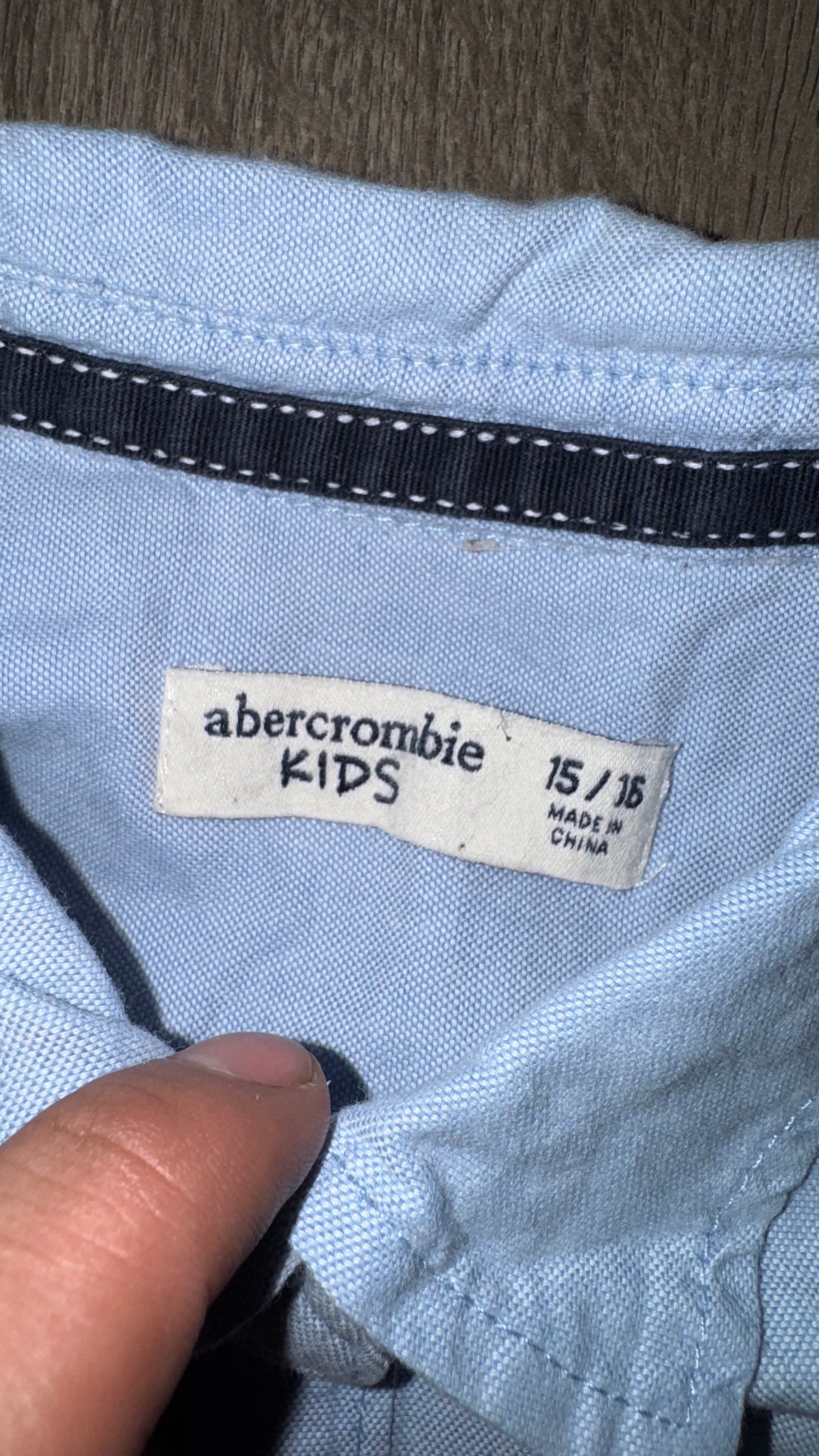 CAMISA NIÑA ABERCROMBIE