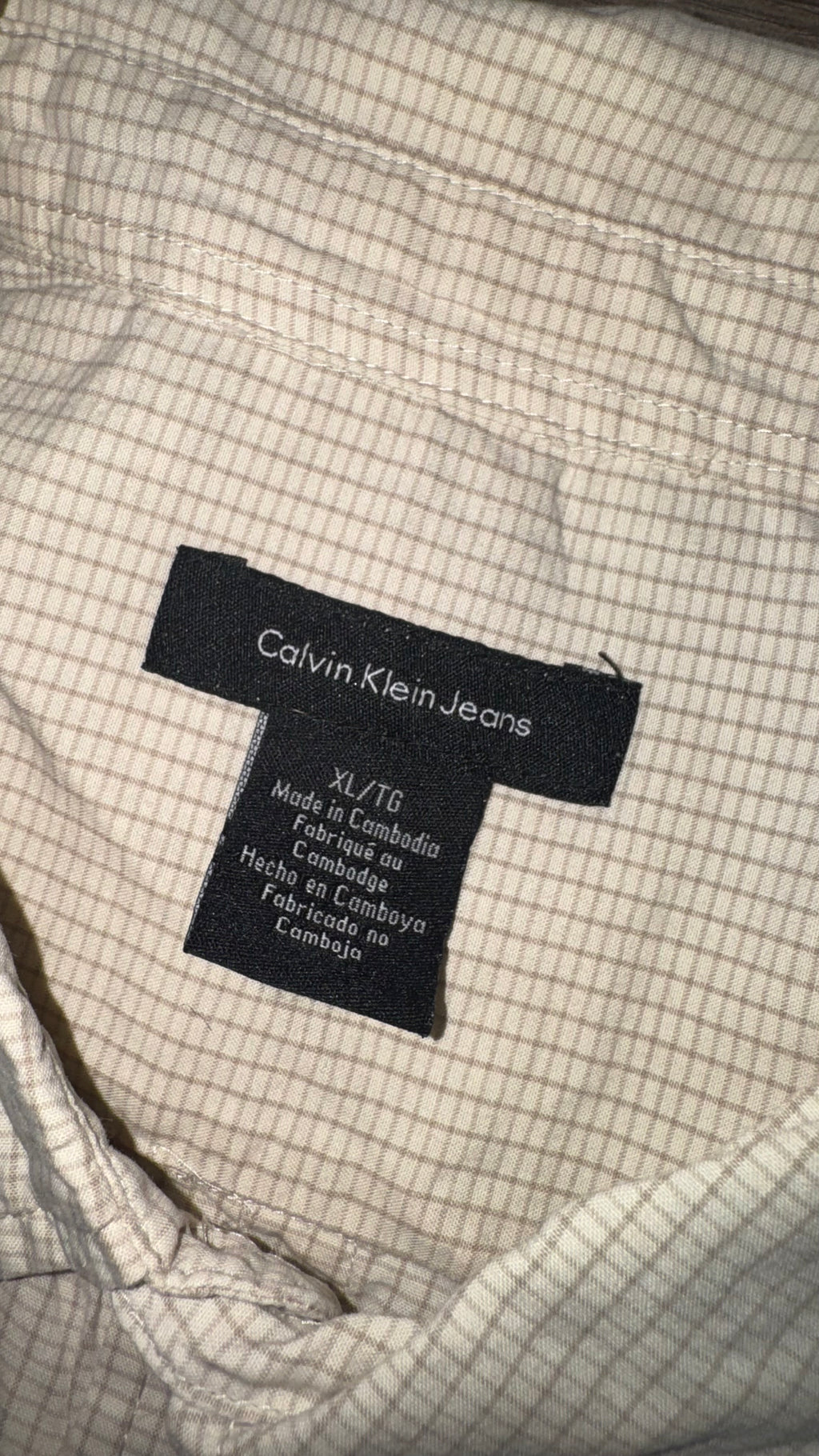 CAMISA CALVIN KLEIN