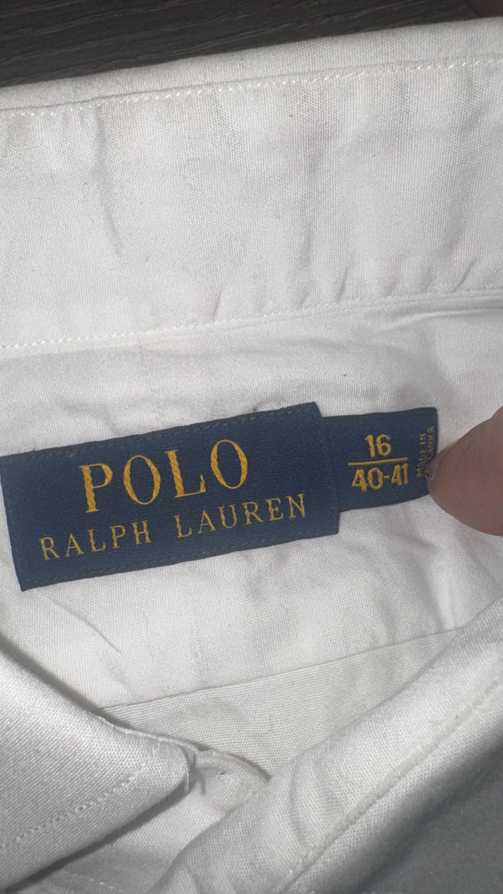 CAMISA RALPH LAUREN