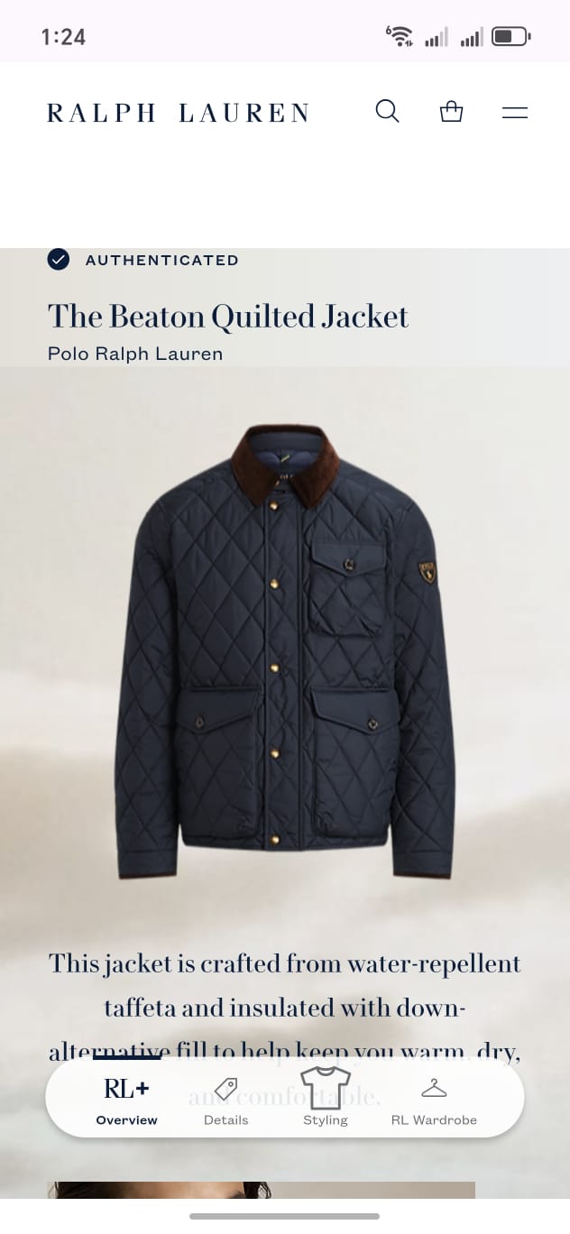 CHAMARRA RALPH LAUREN