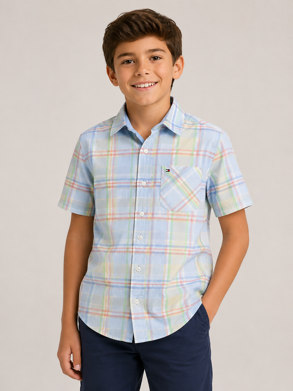 CAMISA NIÑO TOMMY HILFIGER