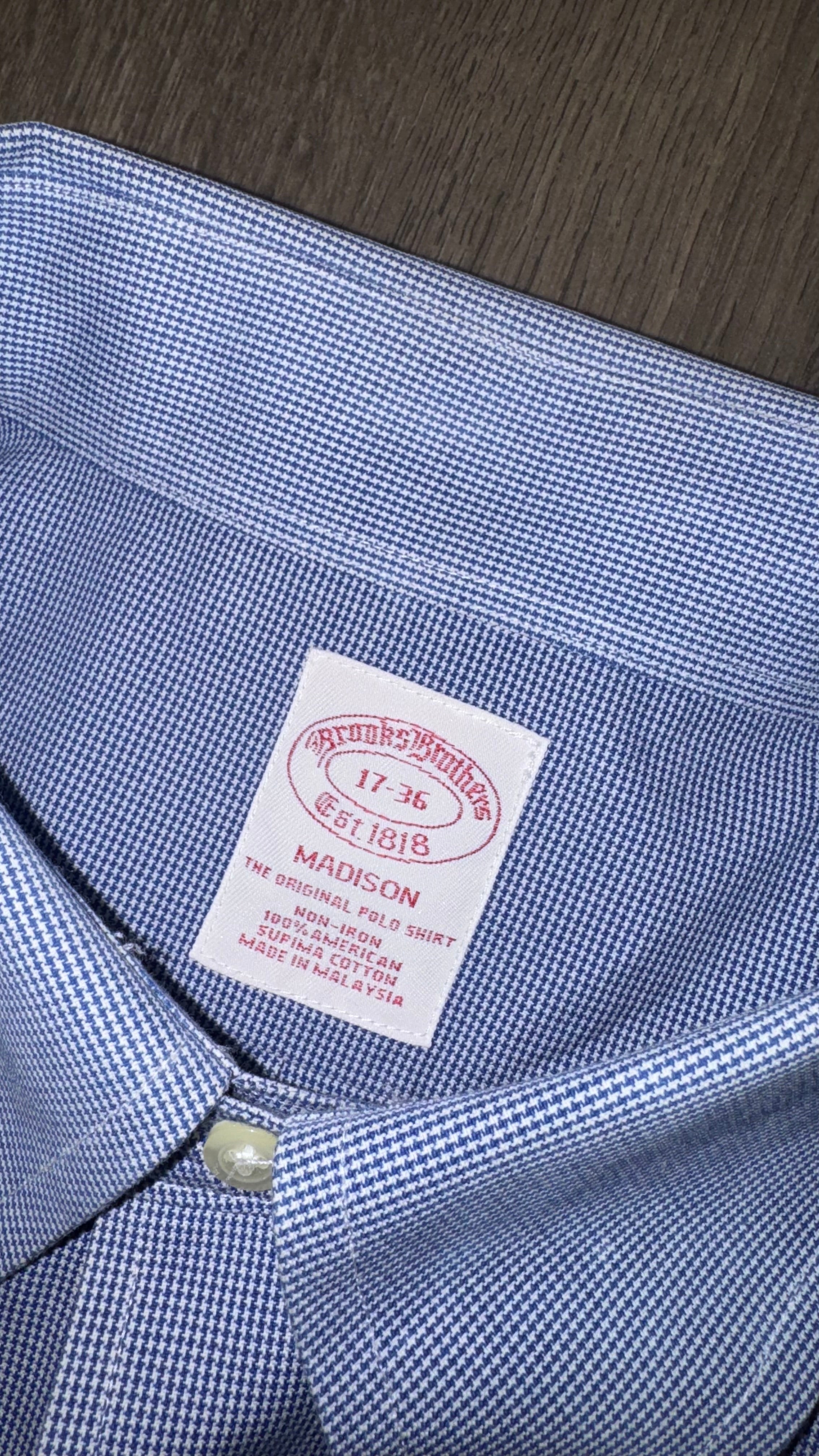 CAMISA BROOKS BROTHERS