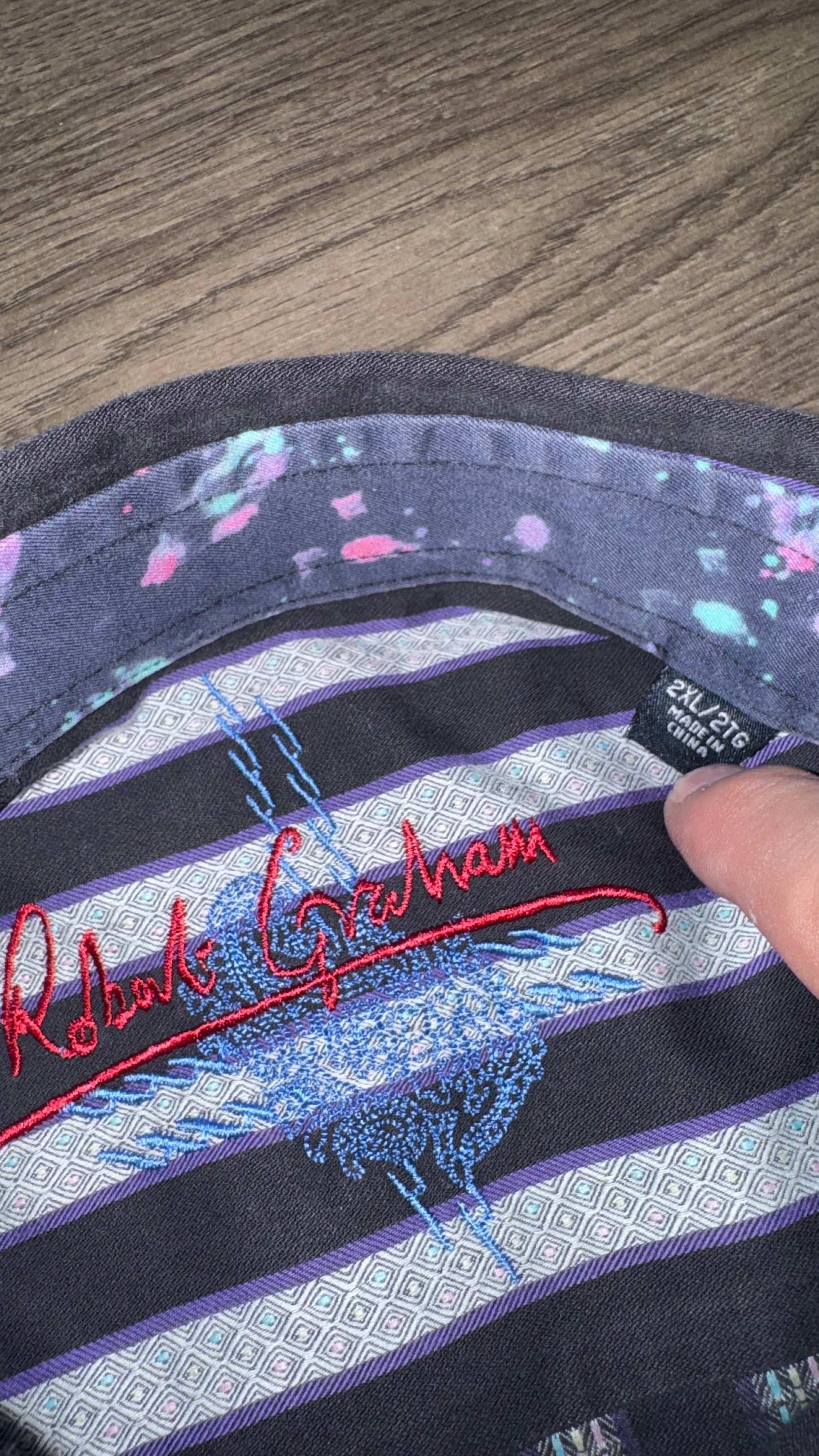 CAMISA ROBERT GRAHAM