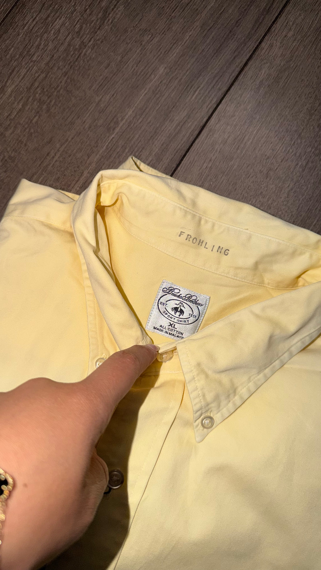 CAMISA BROOKS BROTHERS