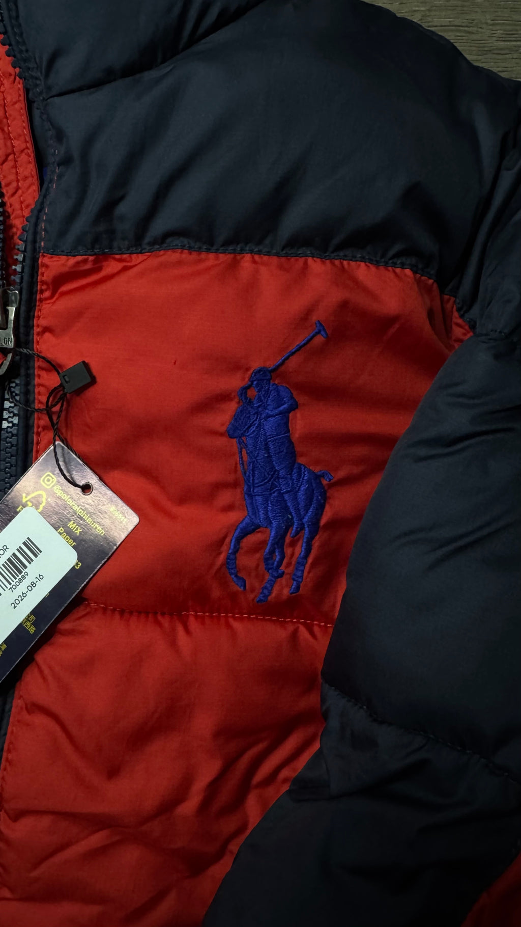 CHAMARRA NIÑO RALPH LAUREN