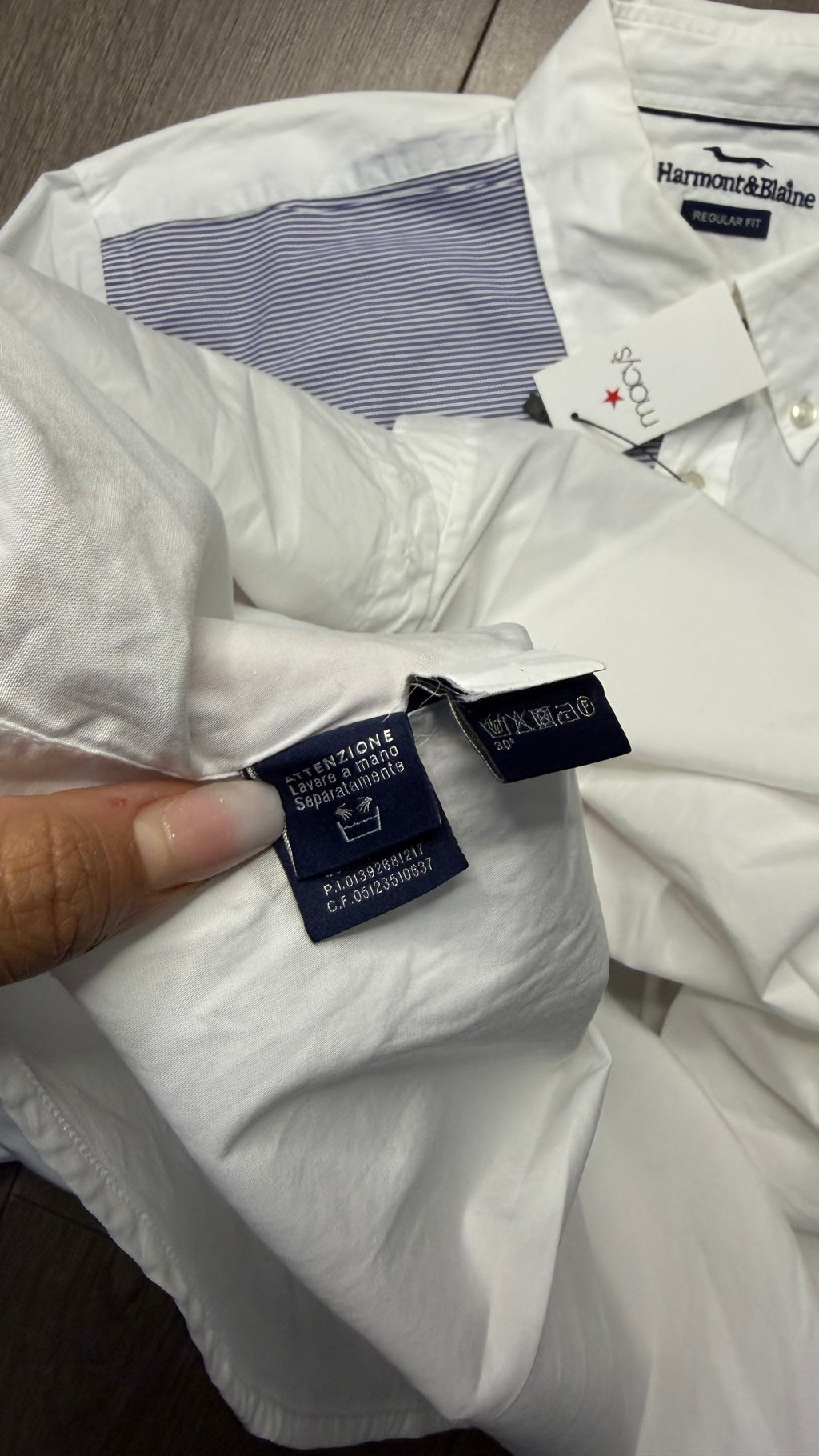 CAMISA HARMON&BLAINE