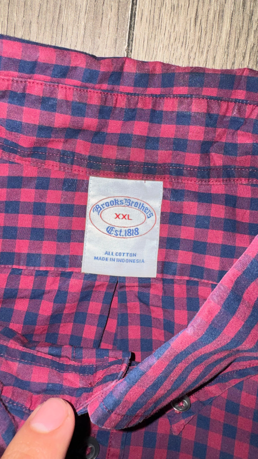 CAMISA BROOKS BROTHERS