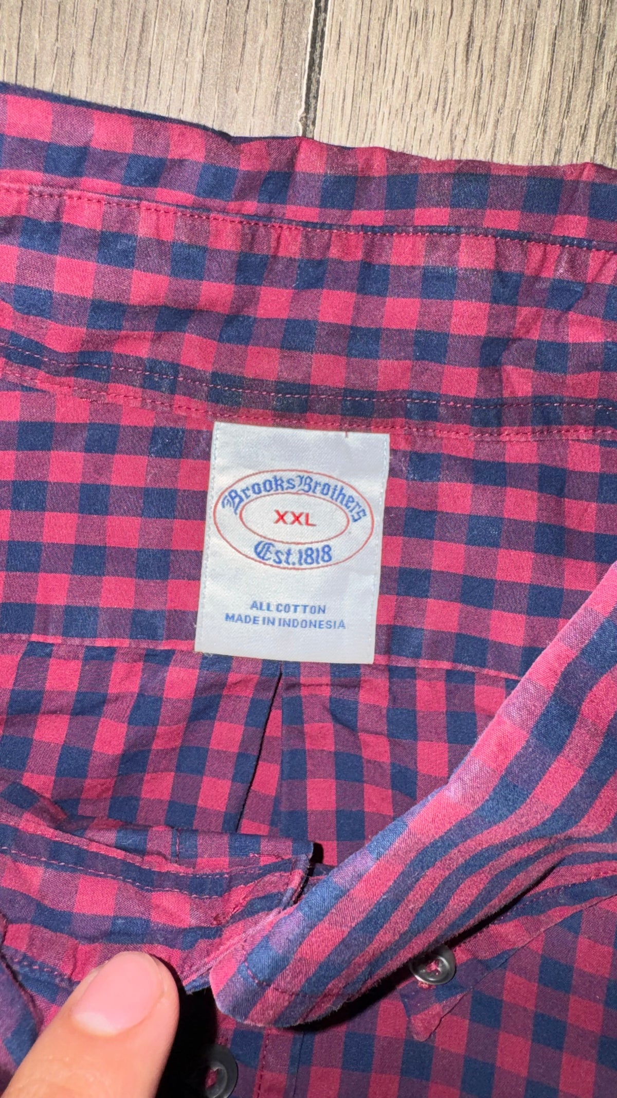 CAMISA BROOKS BROTHERS