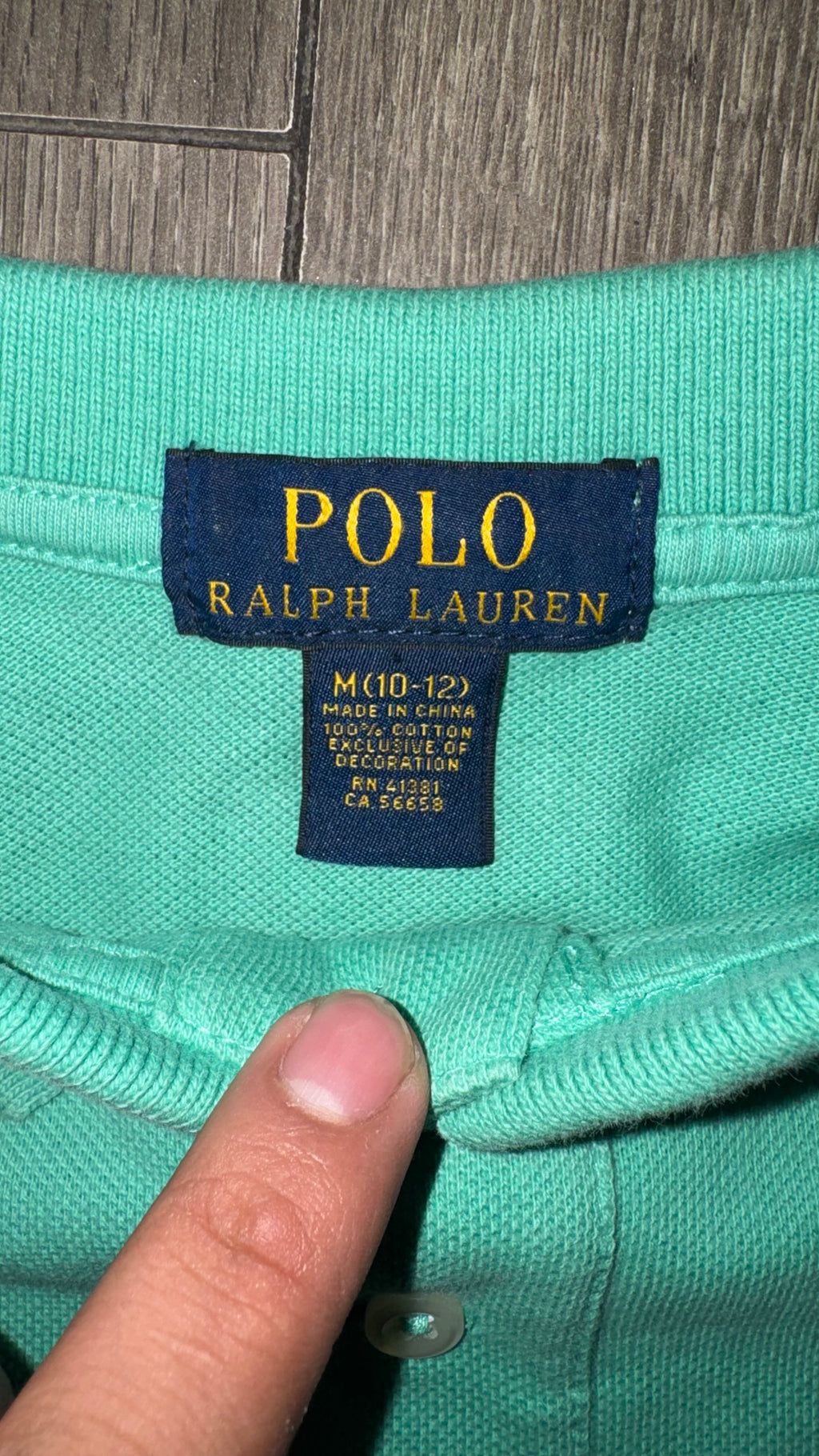 PLAYERA NIÑO RALPH LAUREN
