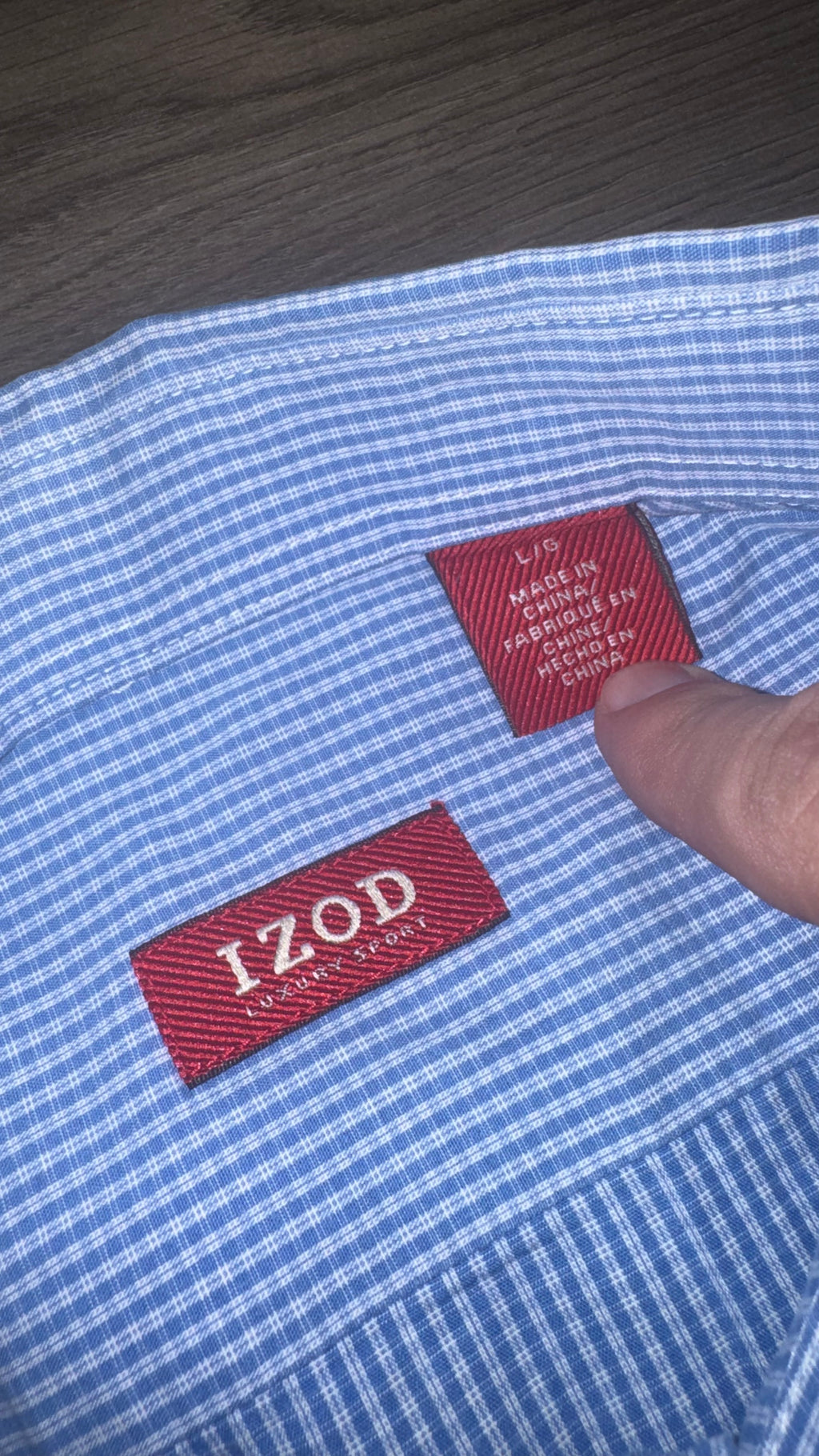 CAMISA IZOD