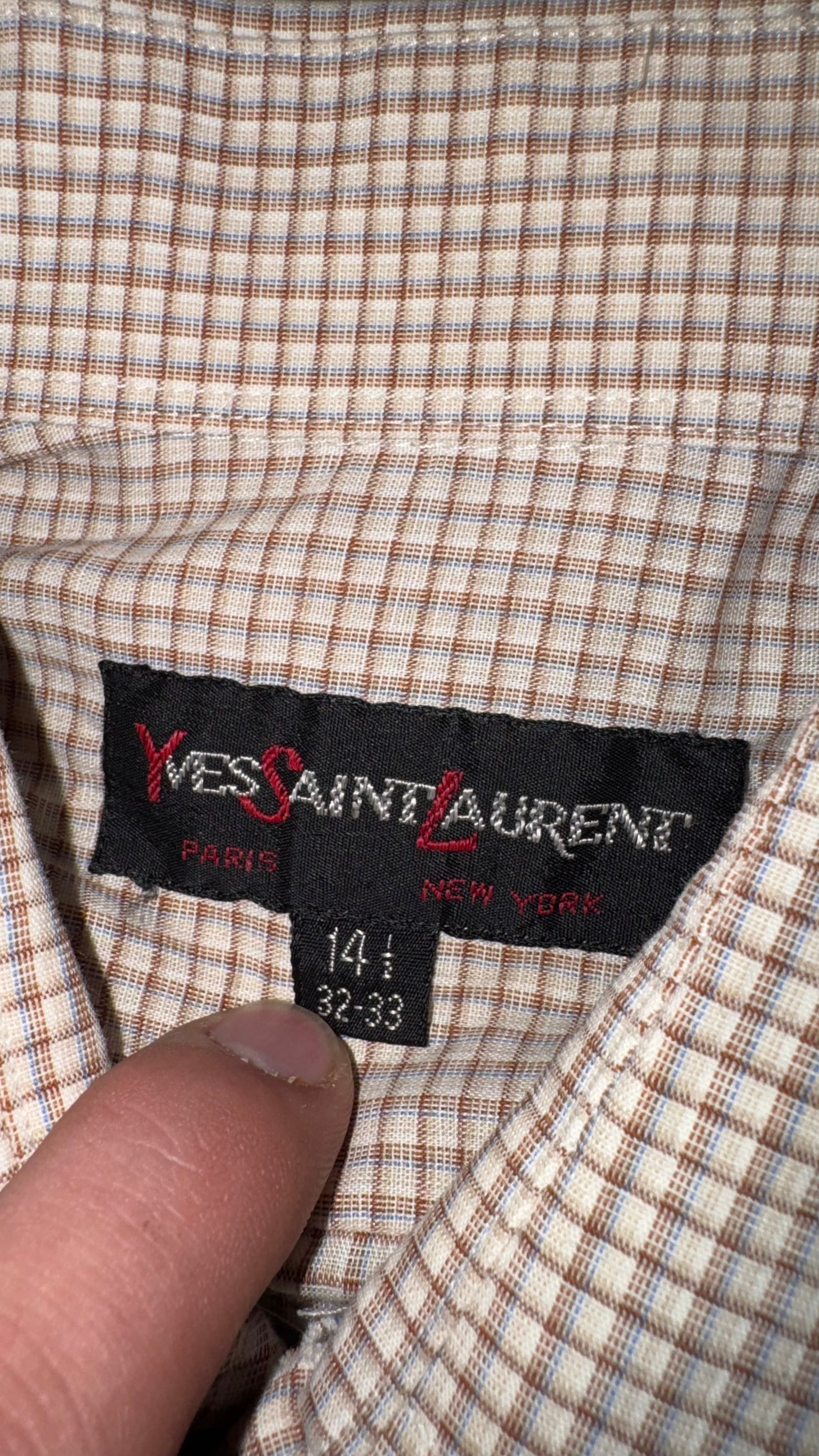 CAMISA YVES SAINT LAURENT