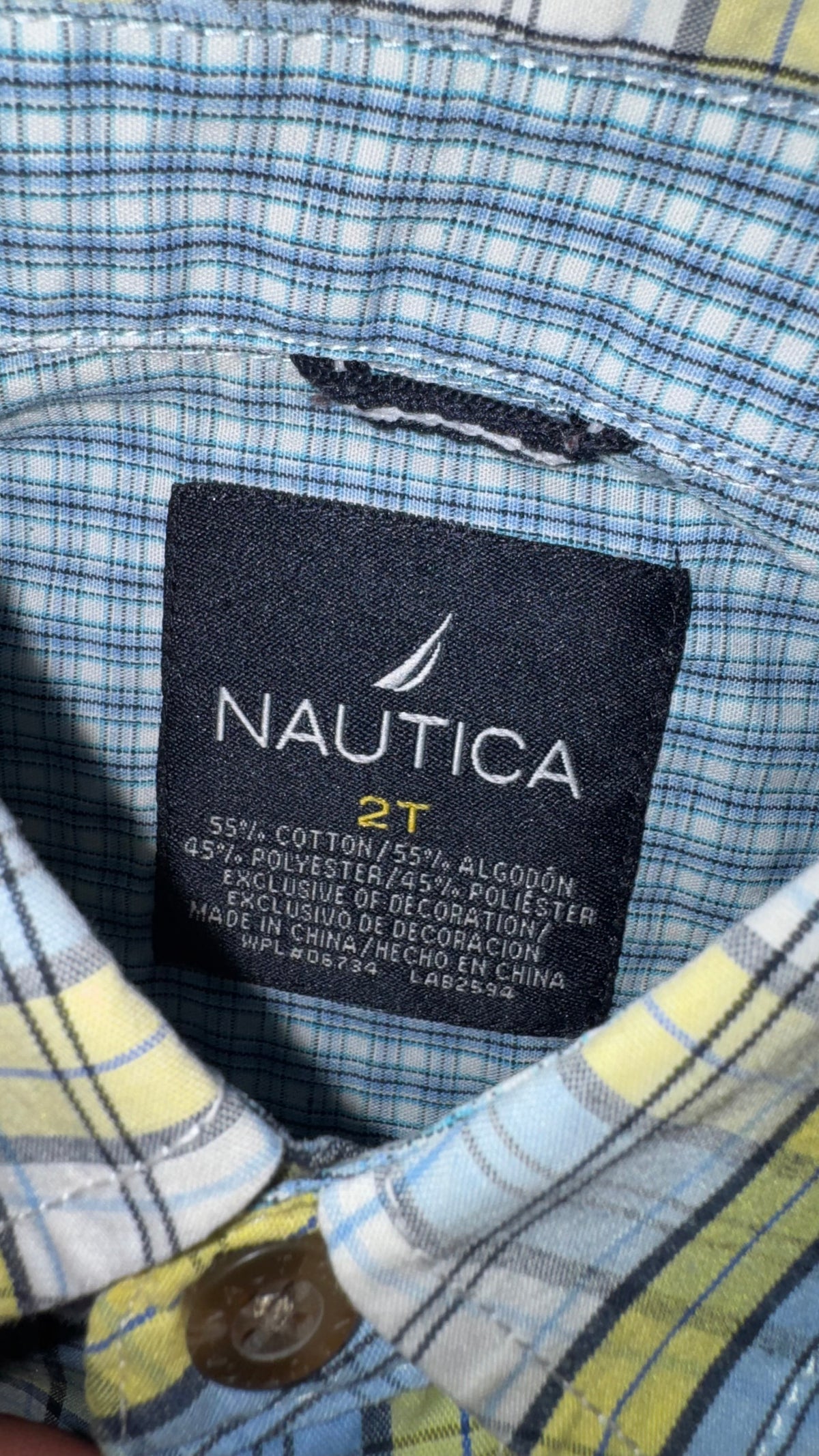 CAMISA NIÑO NÁUTICA