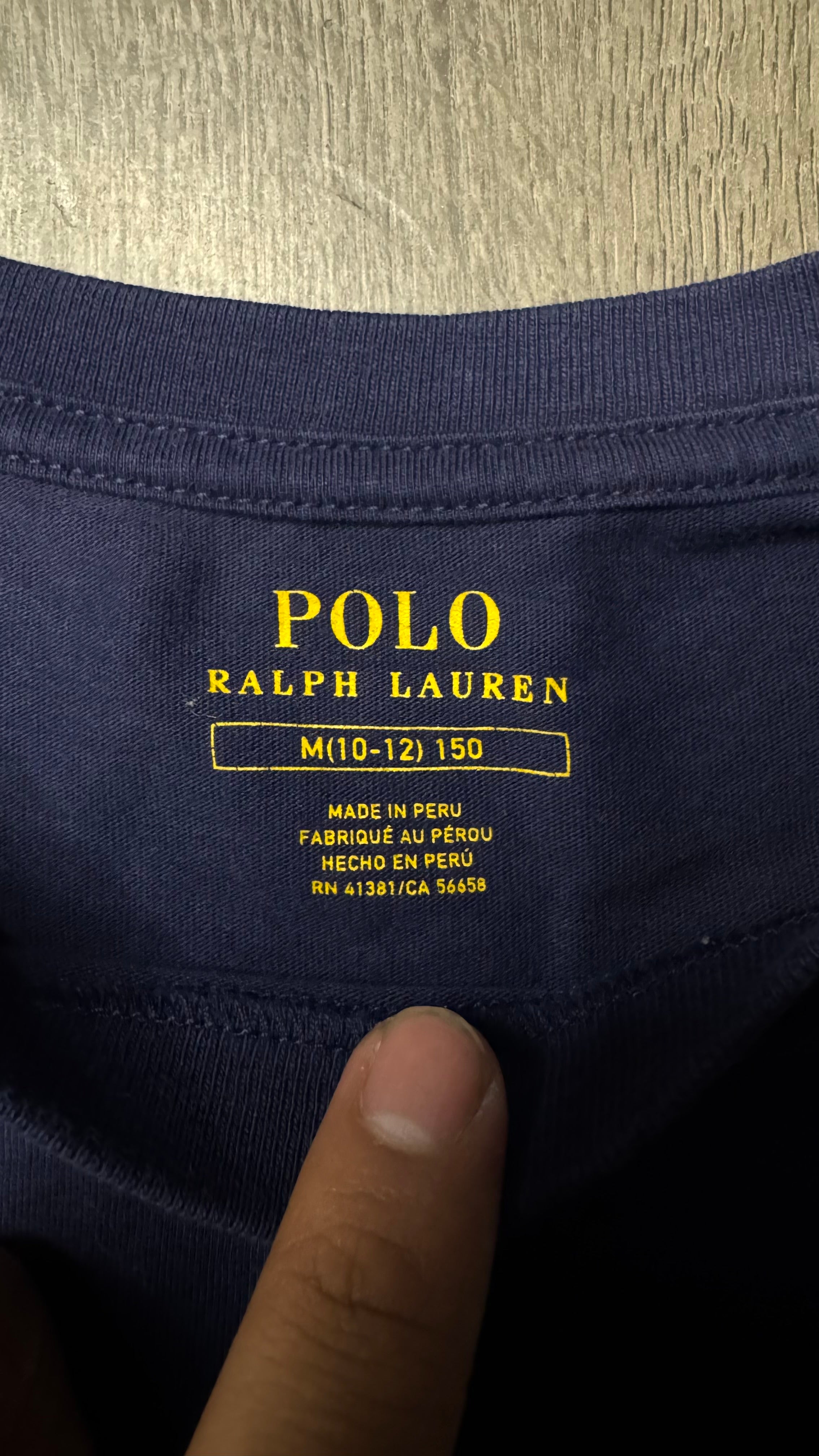 PLAYERA NIÑO RALPH LAUREN