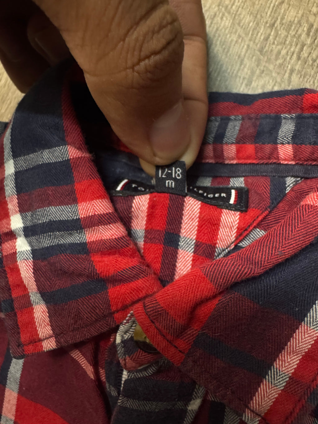 CAMISA NIÑO TOMMY HILFIGER