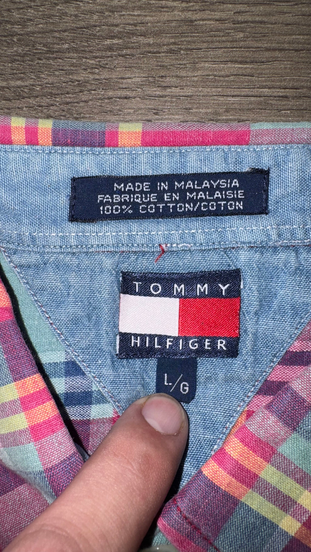CAMISA TOMMY HILFIGER
