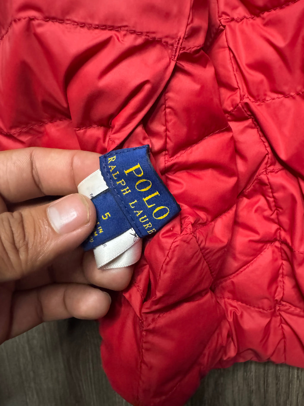 CHAMARRA NIÑO RALPH LAUREN