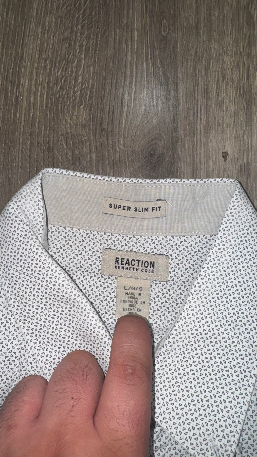 CAMISA REACTION KENNETH COLE