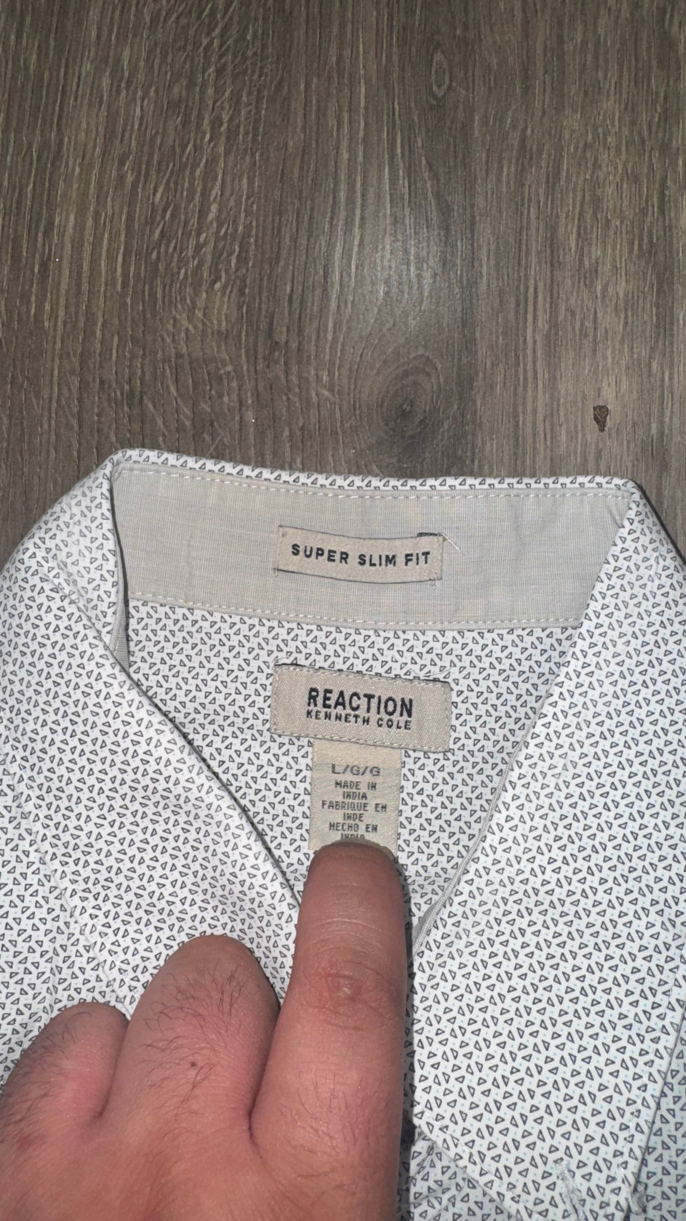 CAMISA REACTION KENNETH COLE