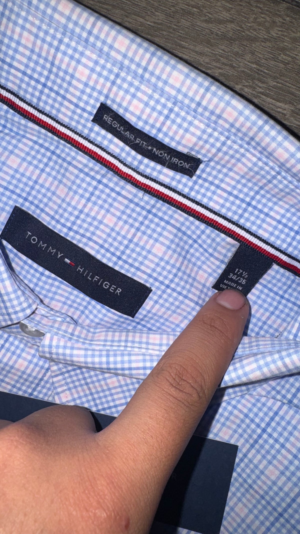 CAMISA TOMMY HILFIGER