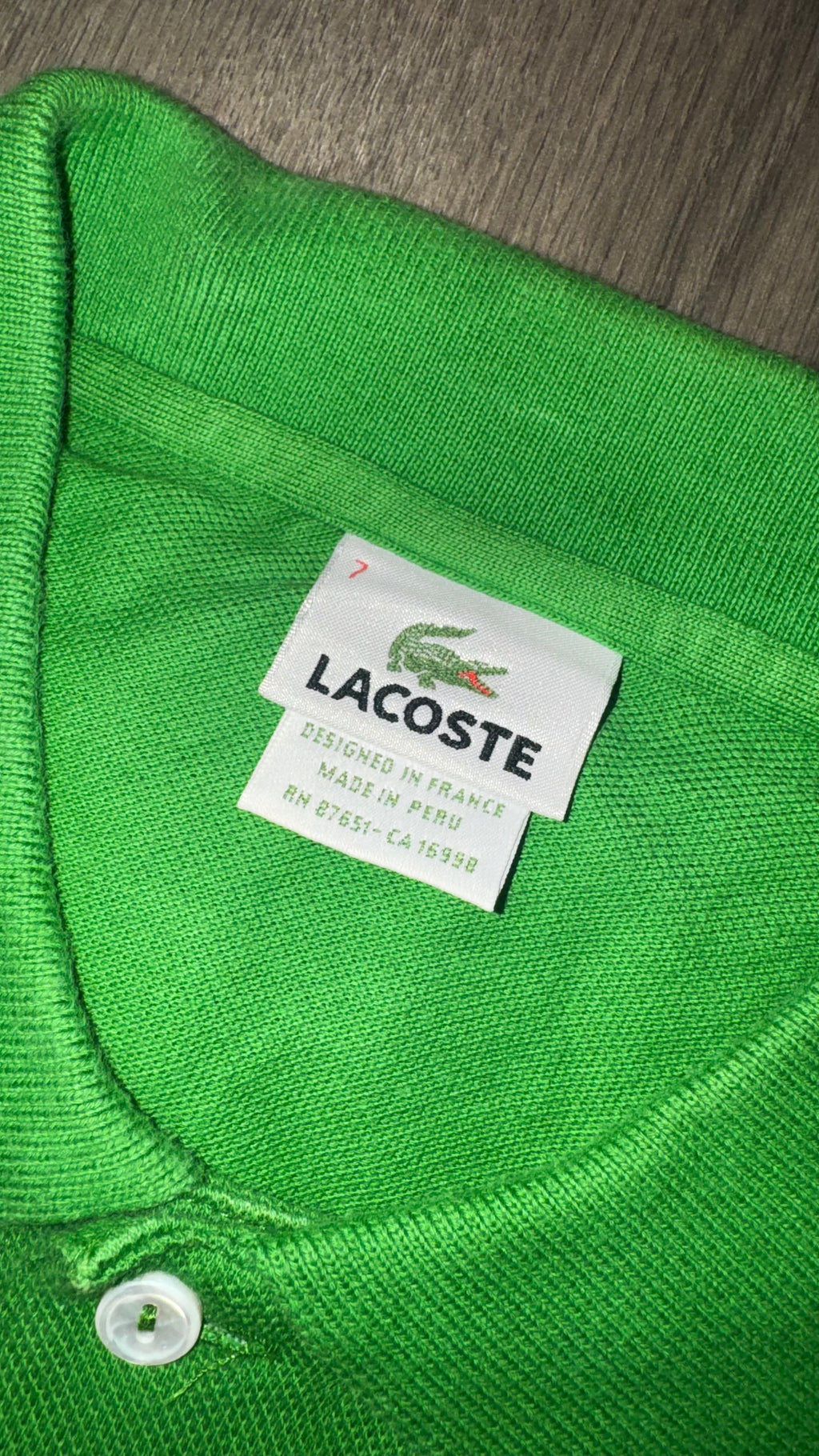 PLAYERA LACOSTE