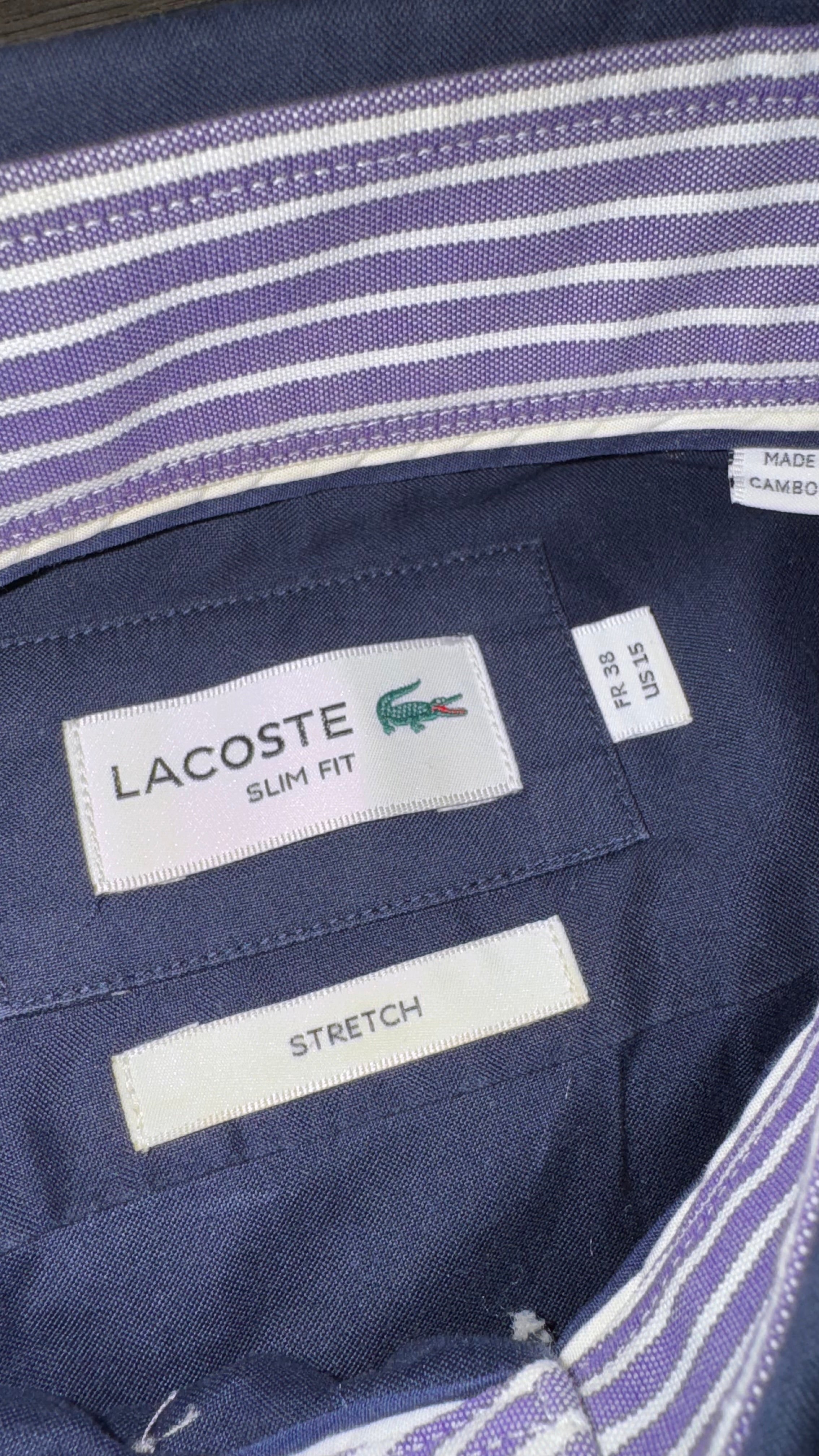 CAMISA LACOSTE