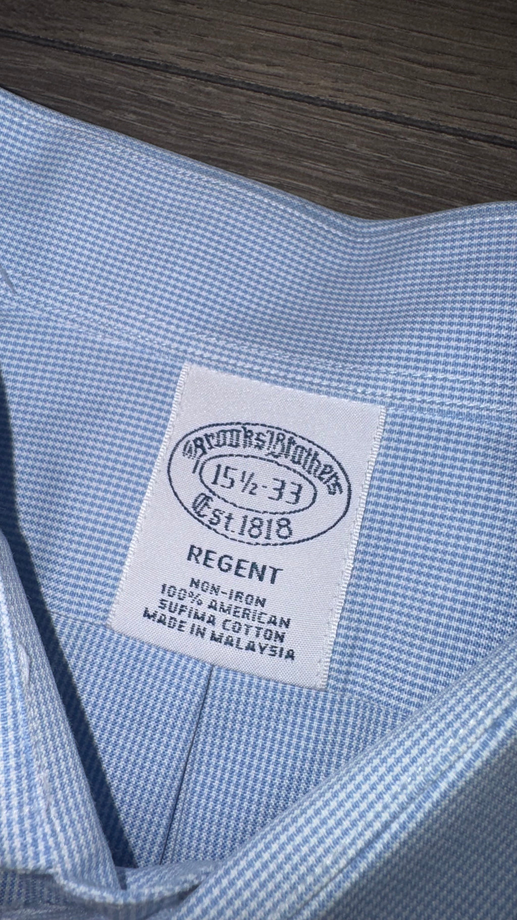 CAMISA BROOKS BROTHERS