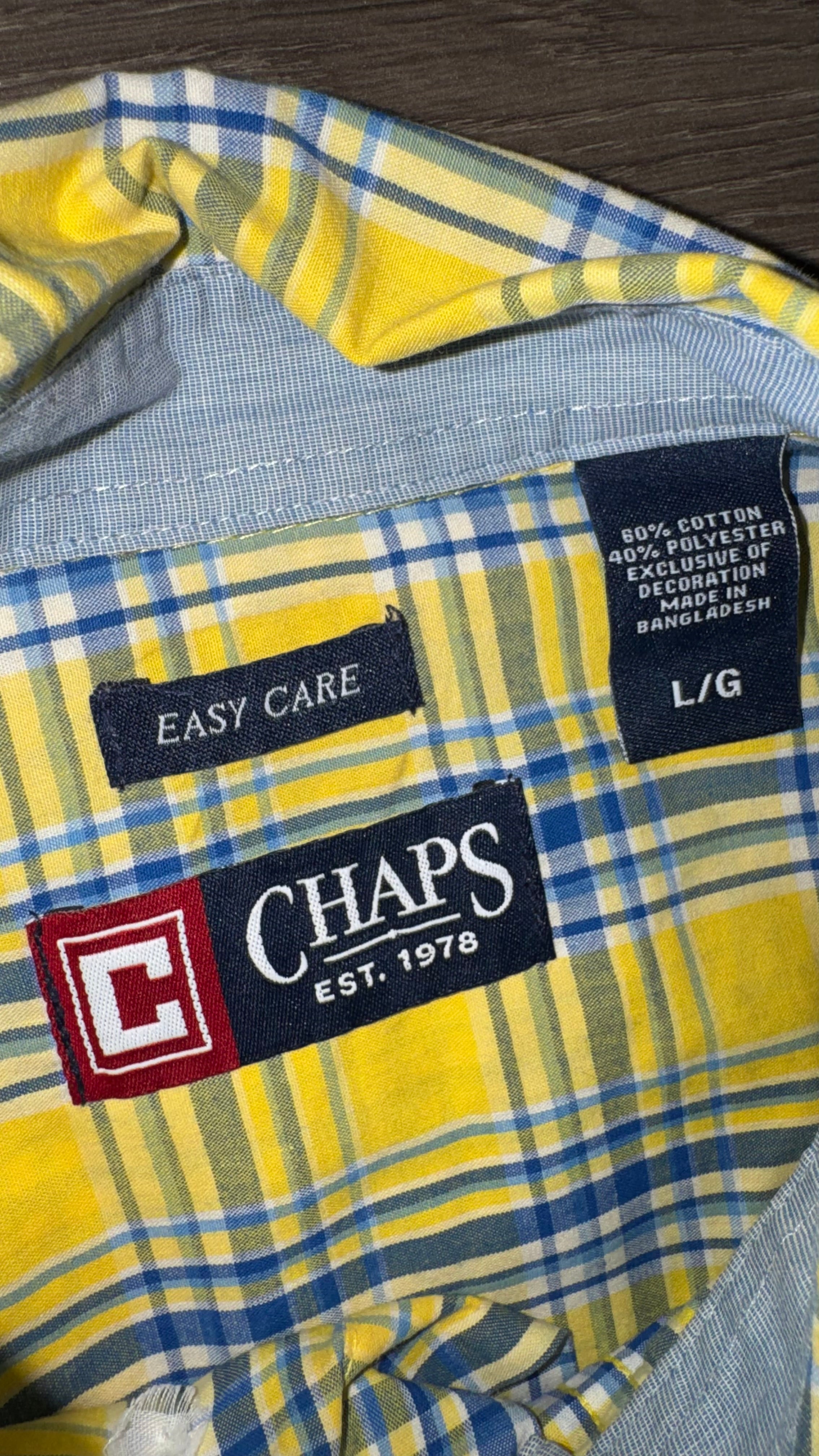 CAMISA CHAPS