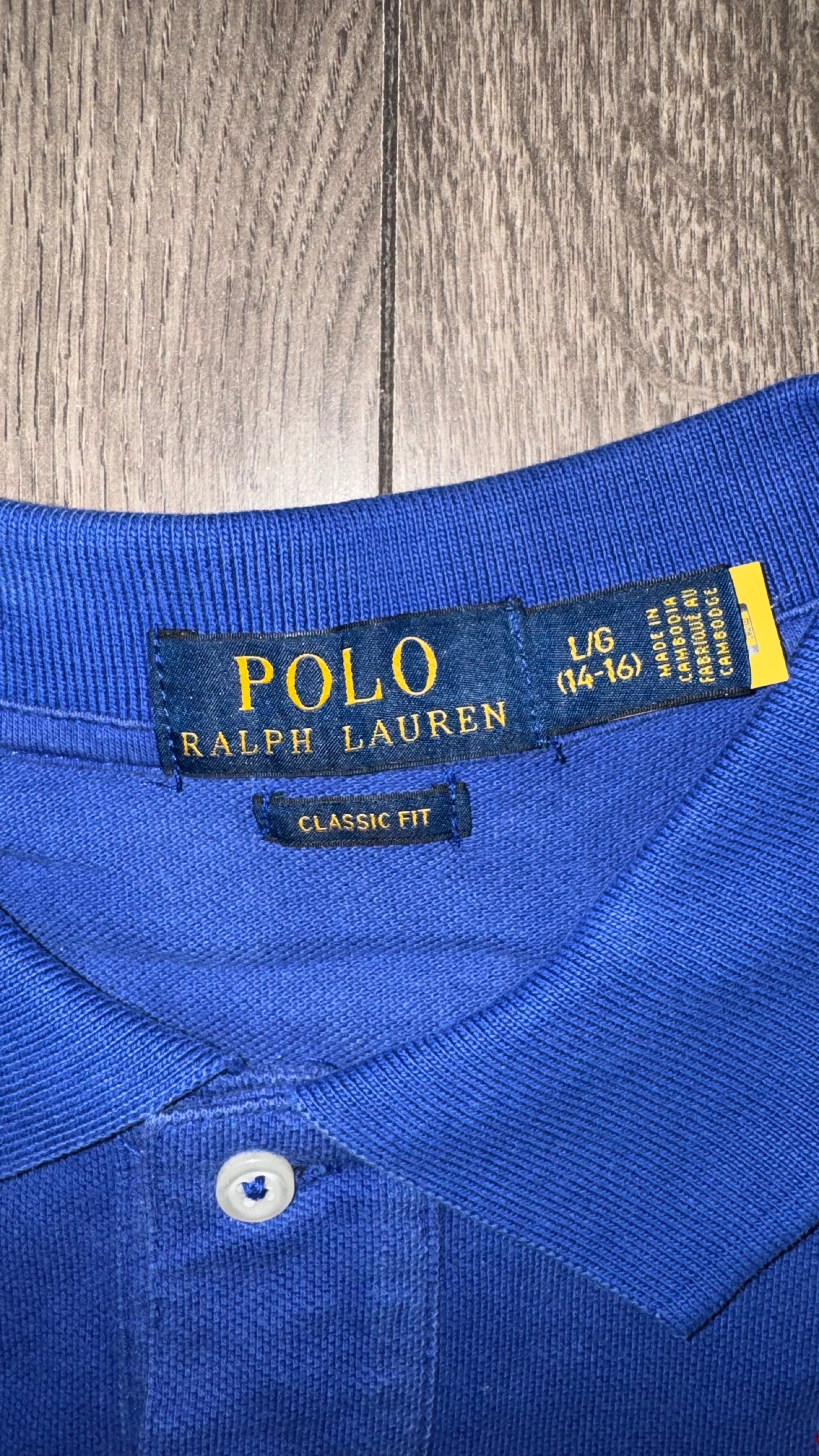 PLAYERA NIÑO RALPH LAUREN