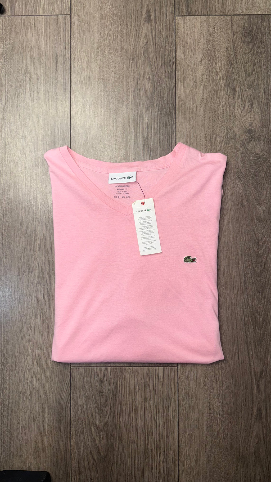 3XL PLAYERA LACOSTE