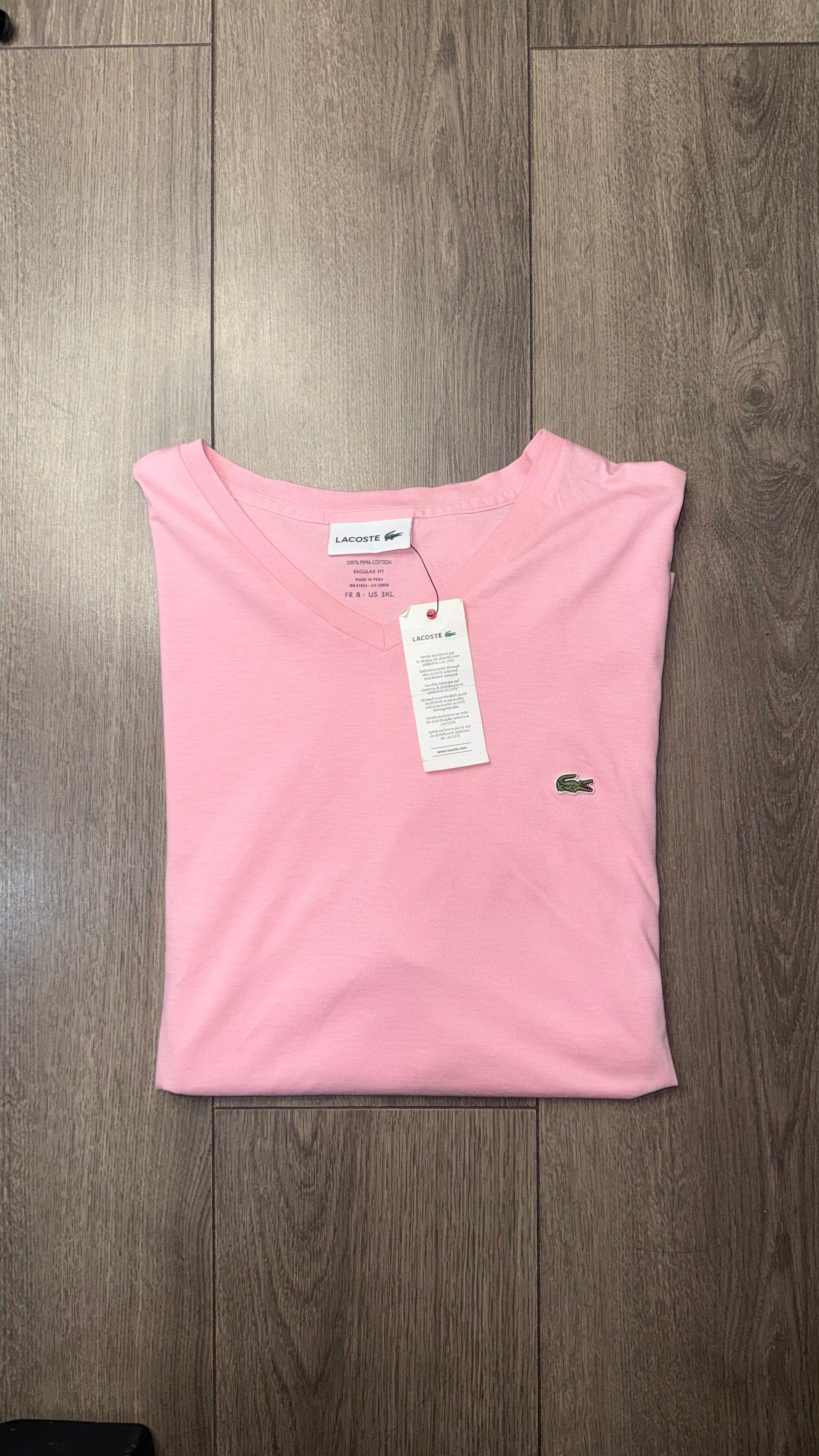 3XL PLAYERA LACOSTE