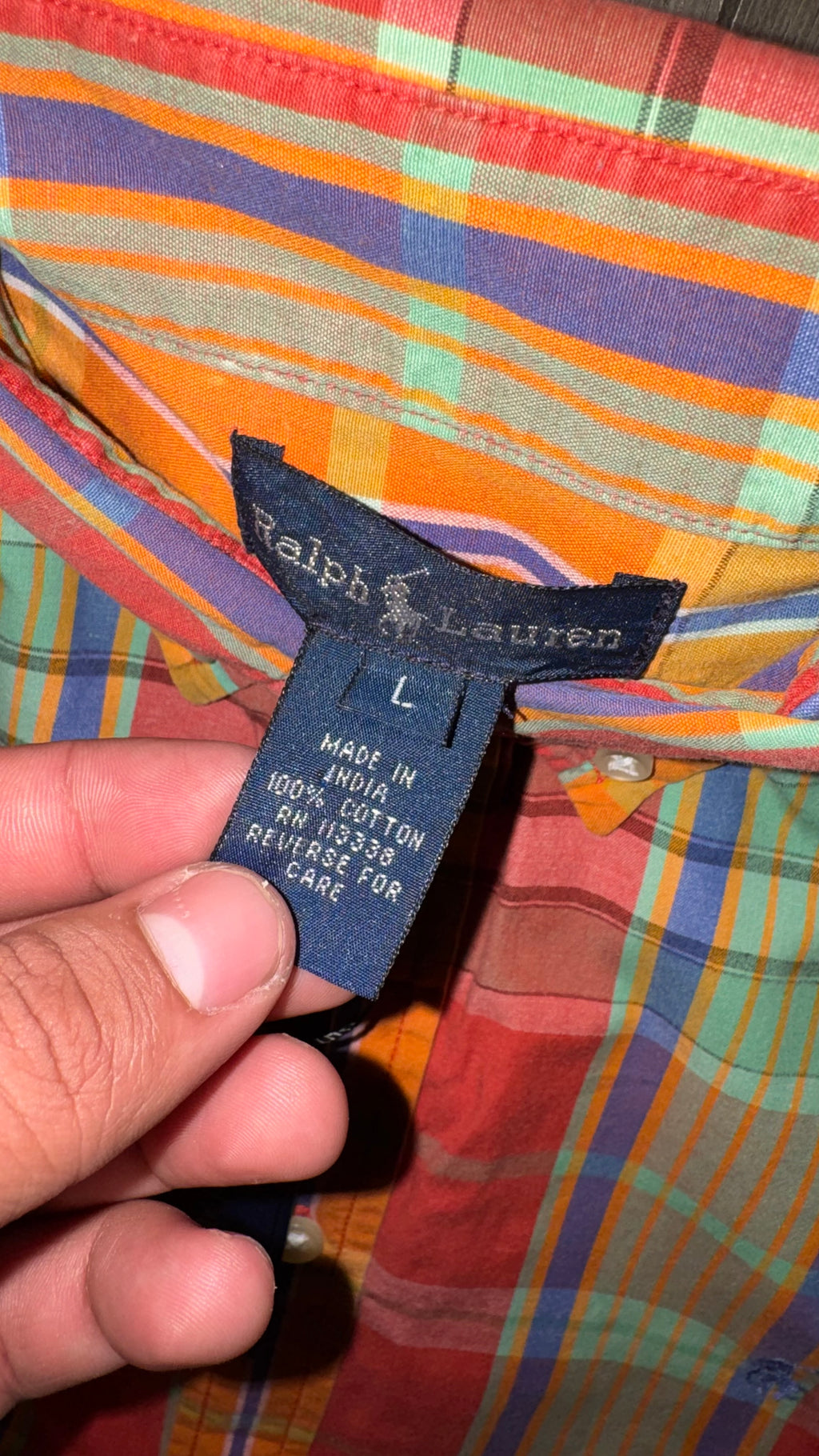 CAMISA NIÑO RALPH LAUREN