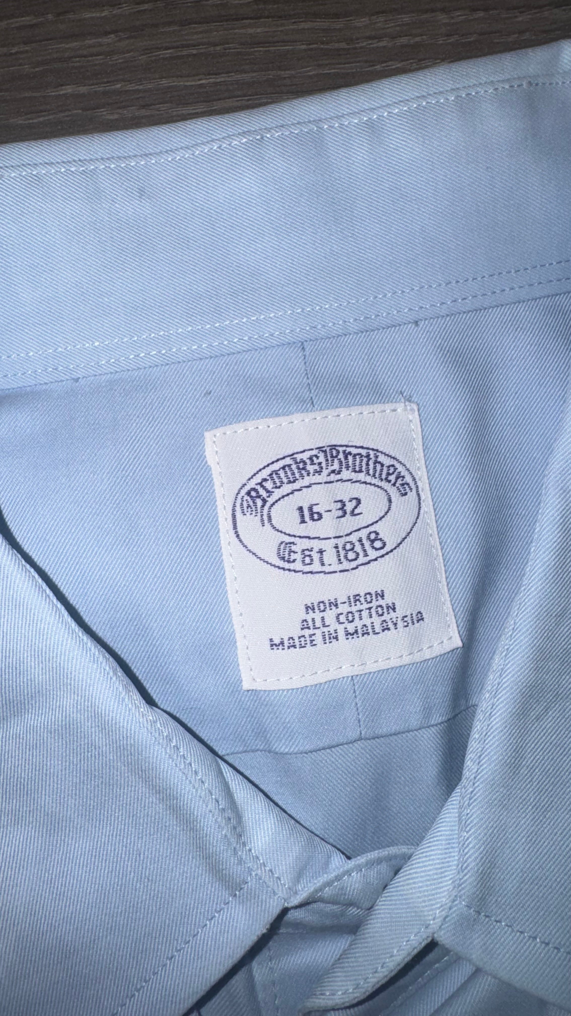 CAMISA BROOKS BROTHERS