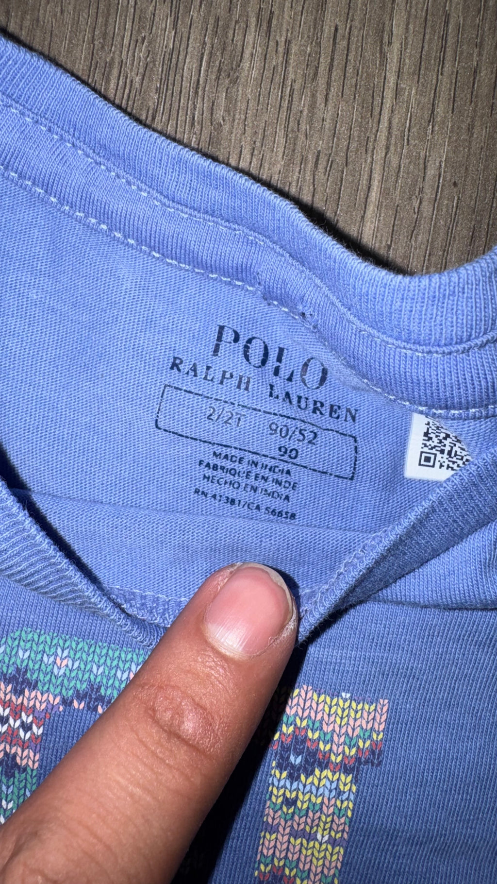 PLAYERA NIÑA RALPH LAUREN