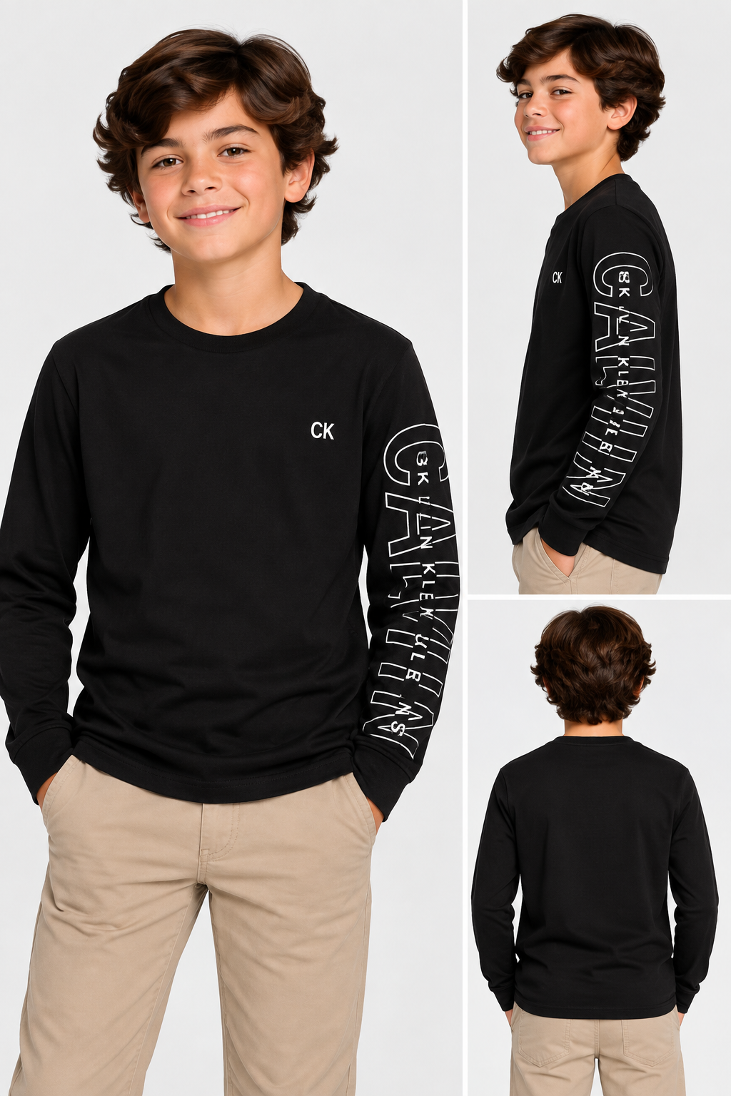 PLAYERA NIÑO CALVIN KLEIN