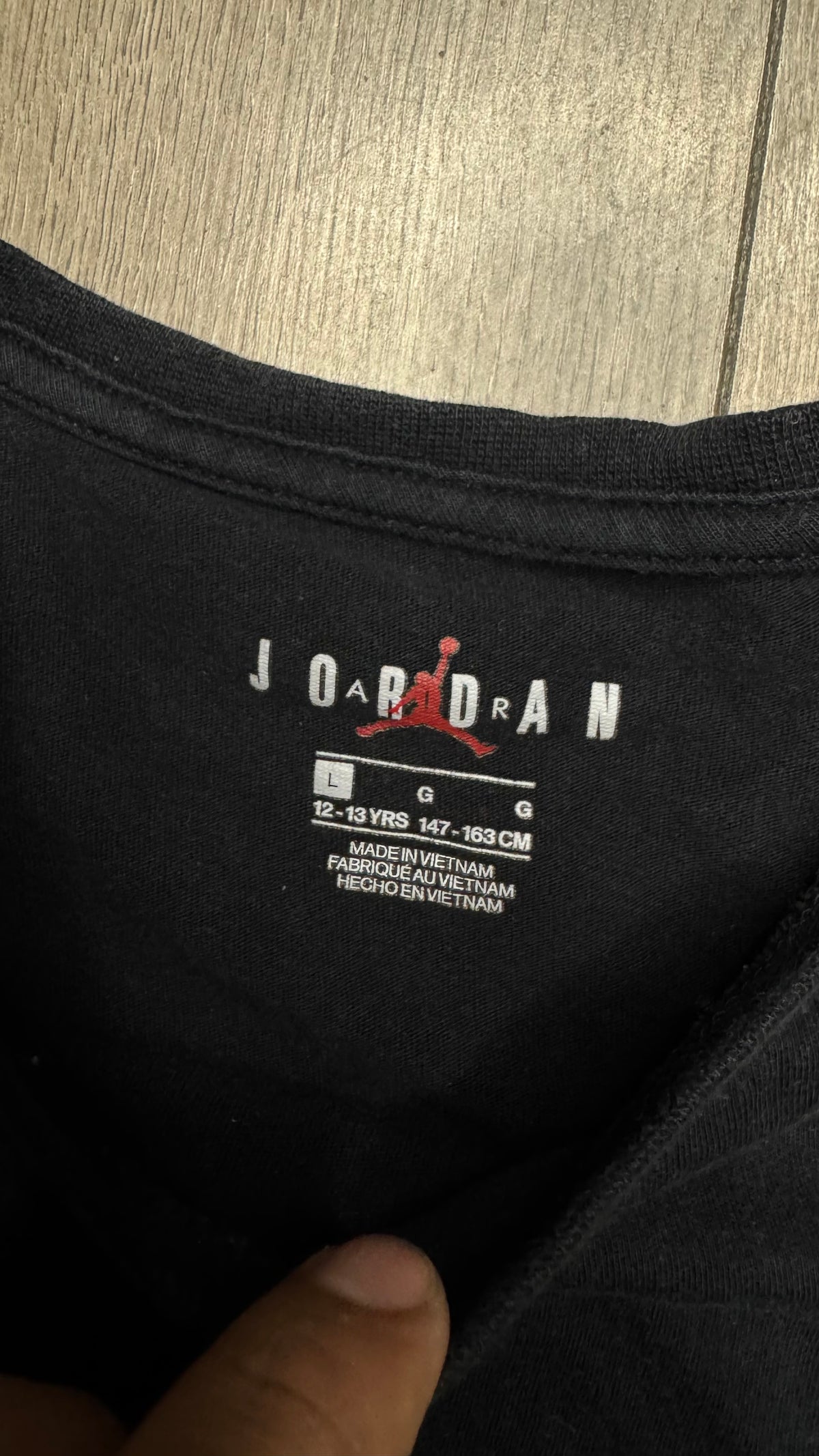 PLAYERA NIÑO AIR JORDAN