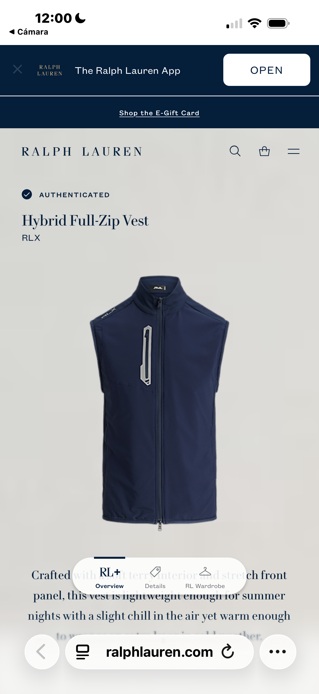 CHALECO RALPH LAUREN